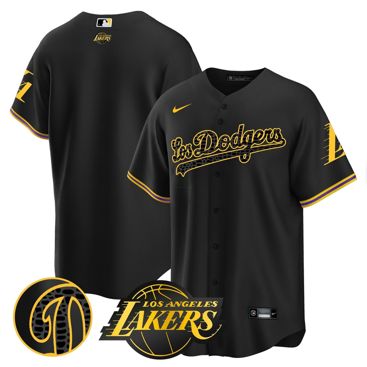 Camisa MLB Men’s Los Cool Base Mamba Jersey