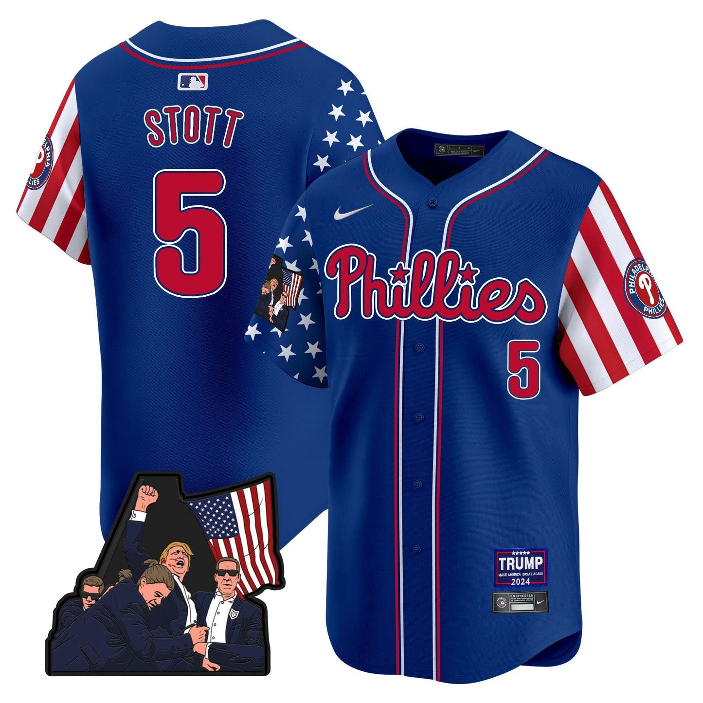 Camisa MLB Men’s Make American Great Again Vapor Premier Limited Jersey