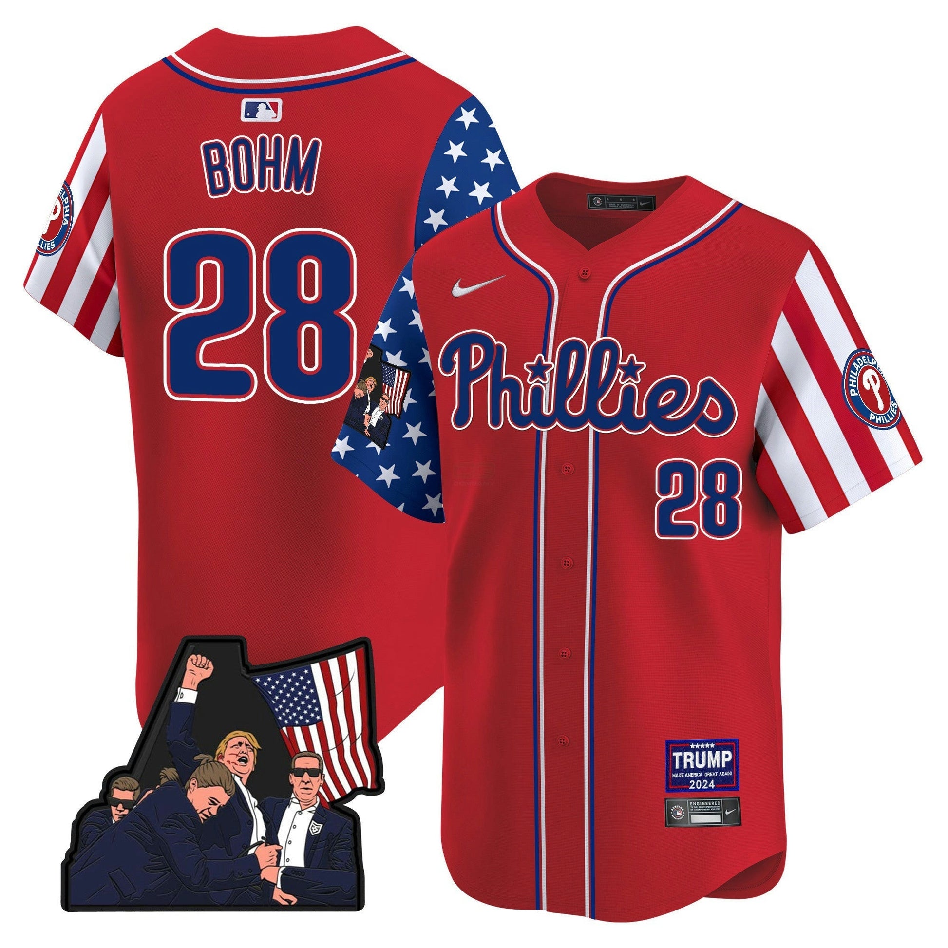 Camisa MLB Men’s Make American Great Again Vapor Premier Limited Jersey