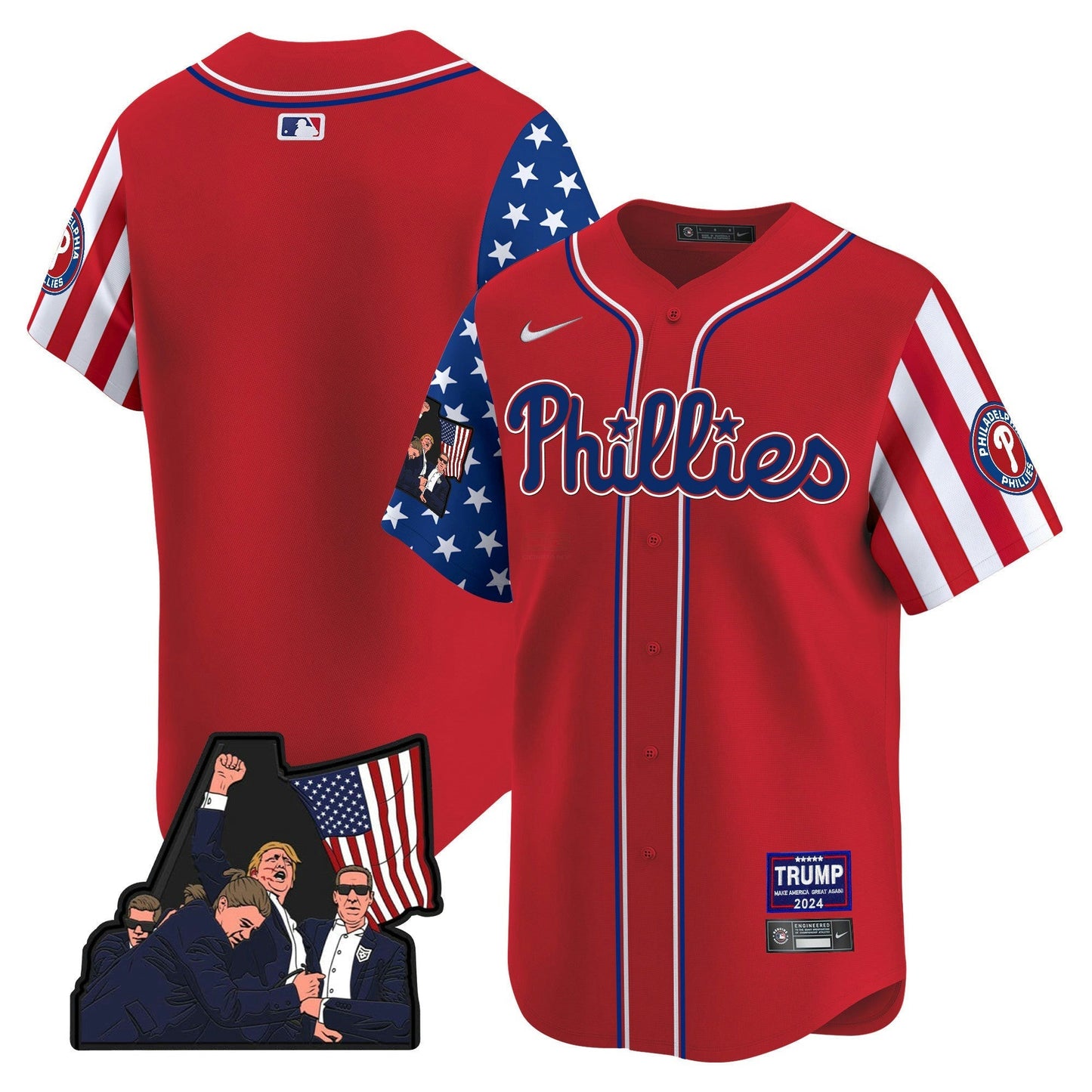 Camisa MLB Men’s Make American Great Again Vapor Premier Limited Jersey