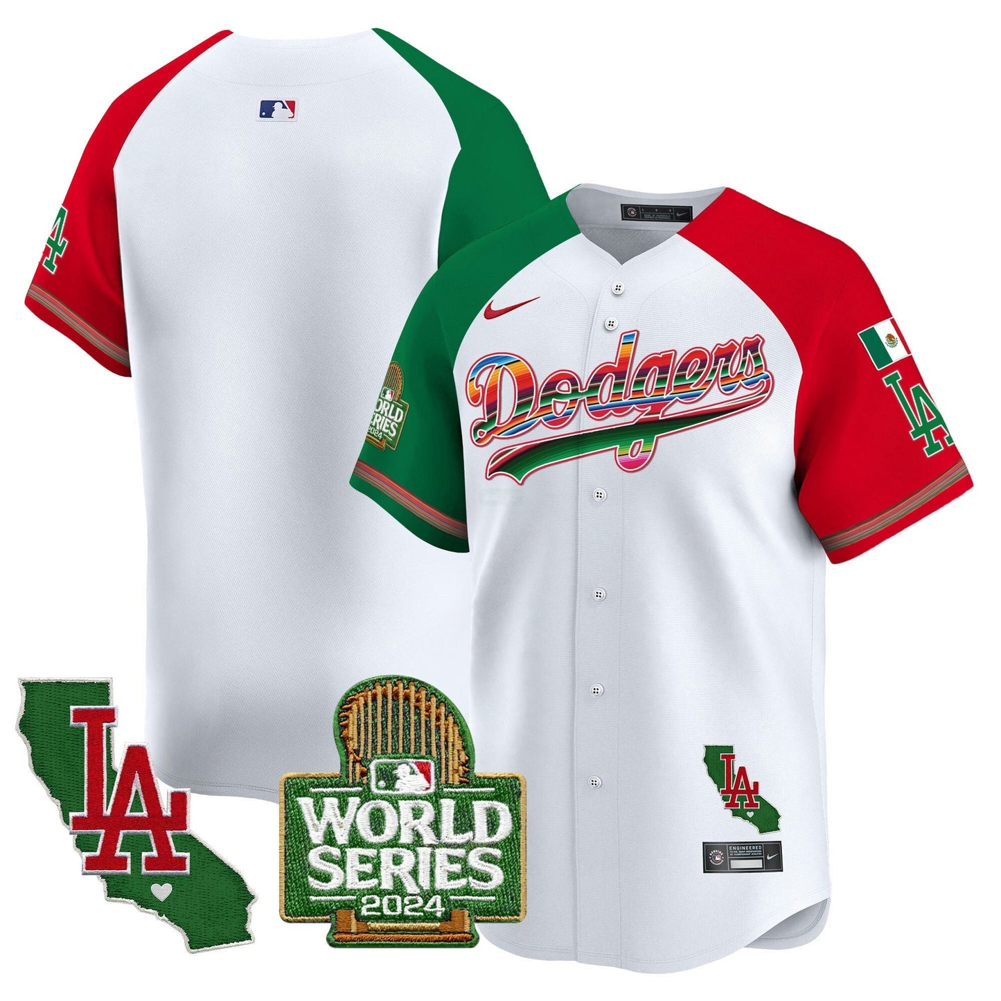 Camisa MLB Men’s Mexico 2024 World Series Vapor Premier Limited Jersey