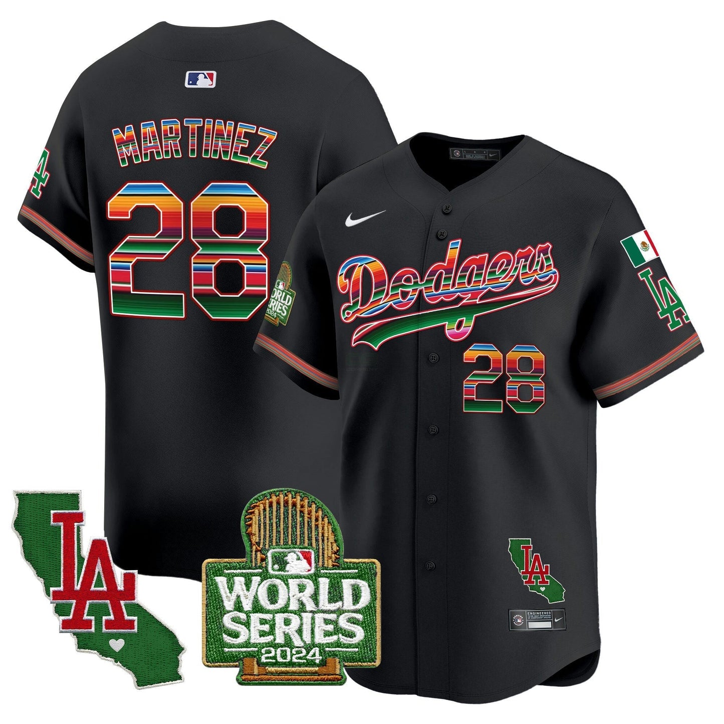 Camisa MLB Men’s Mexico 2024 World Series Vapor Premier Limited Jersey