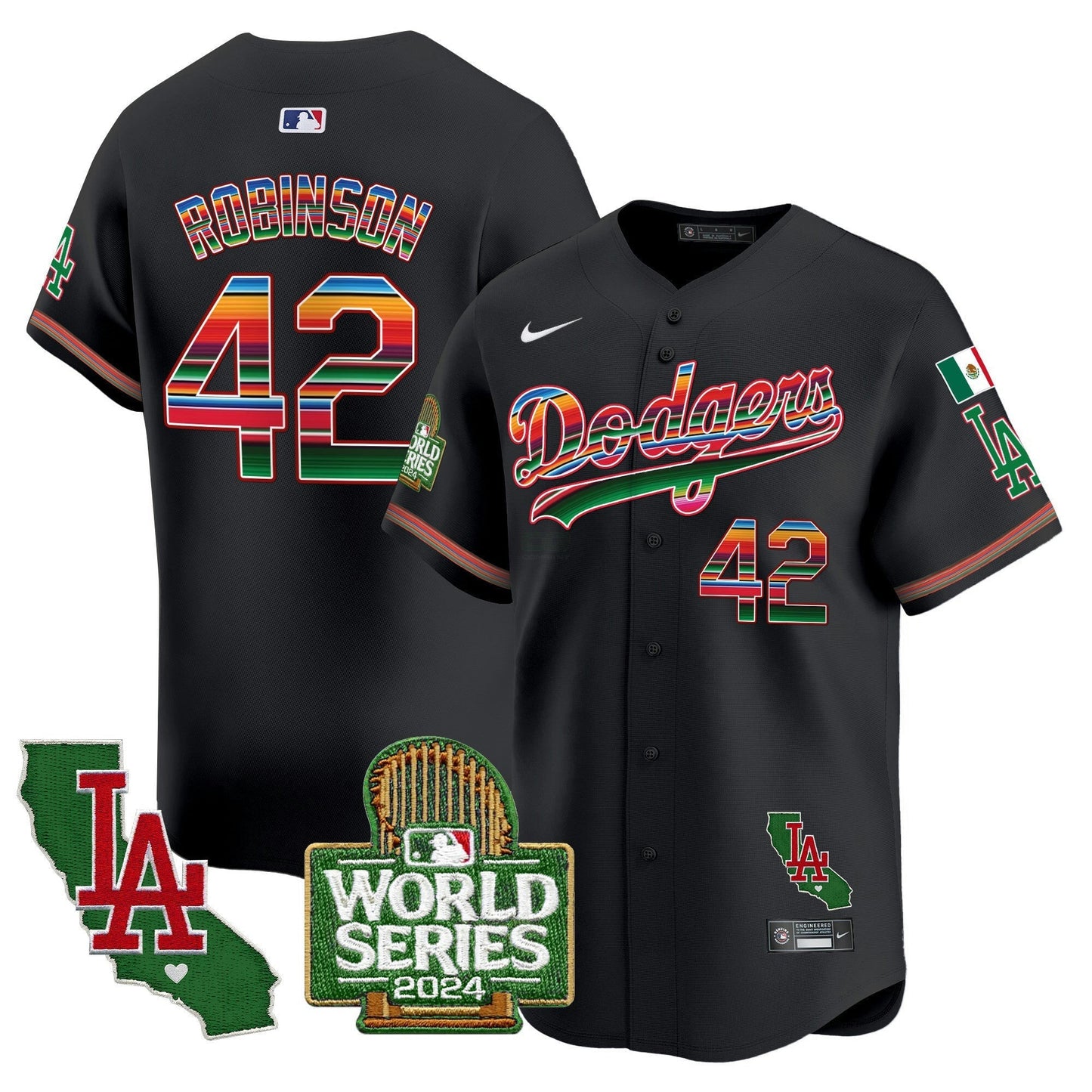 Camisa MLB Men’s Mexico 2024 World Series Vapor Premier Limited Jersey