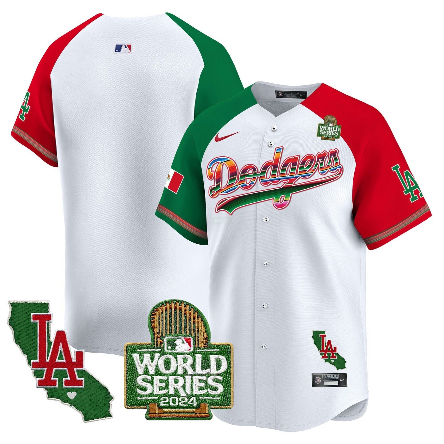 Camisa MLB Men’s Mexico 2024 World Series Vapor Premier Limited Jersey V2