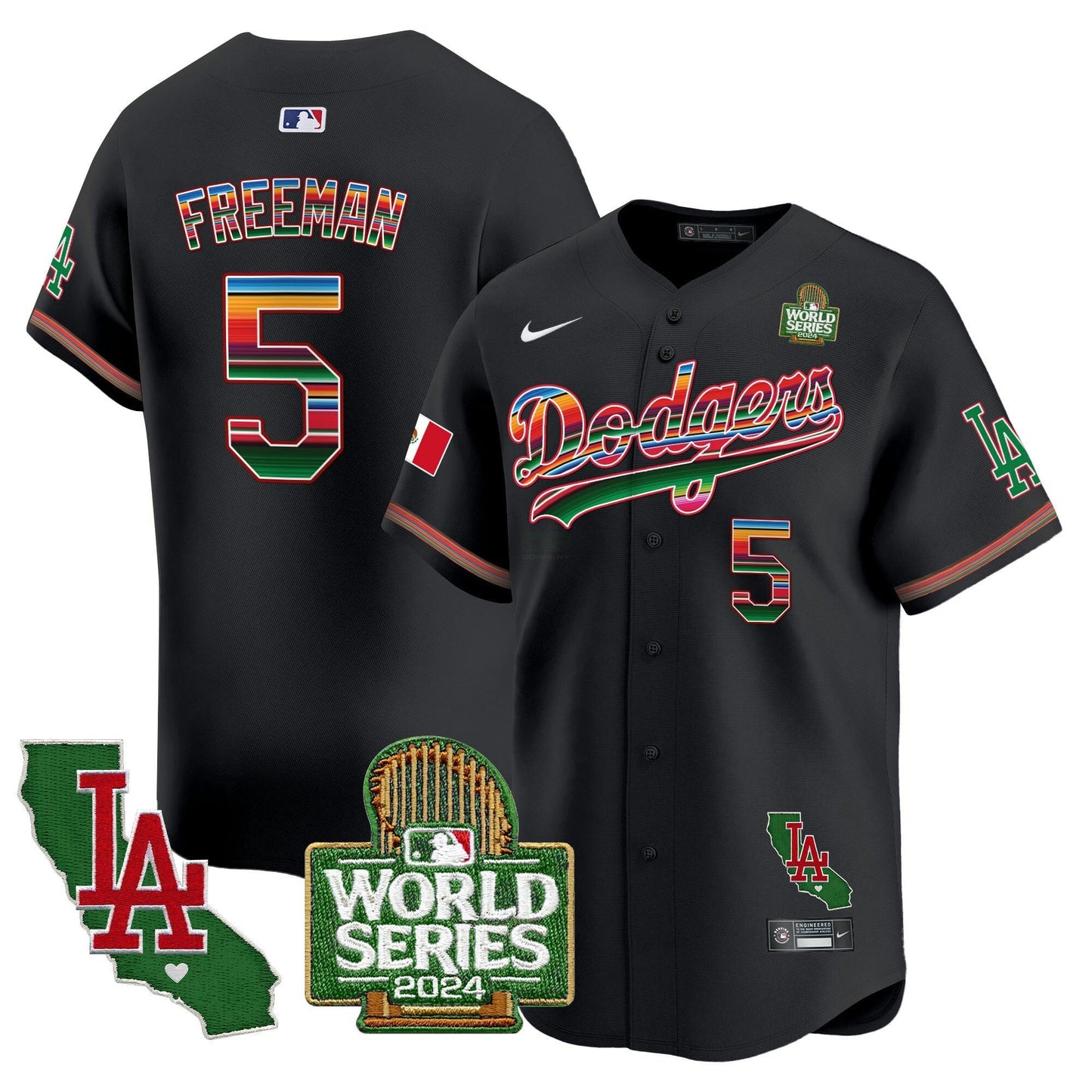 Camisa MLB Men’s Mexico 2024 World Series Vapor Premier Limited Jersey V2