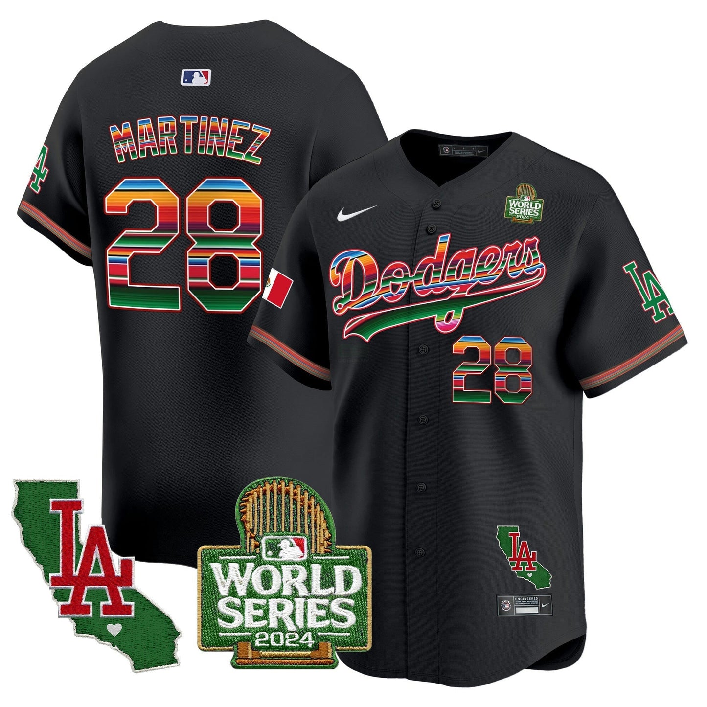 Camisa MLB Men’s Mexico 2024 World Series Vapor Premier Limited Jersey V2