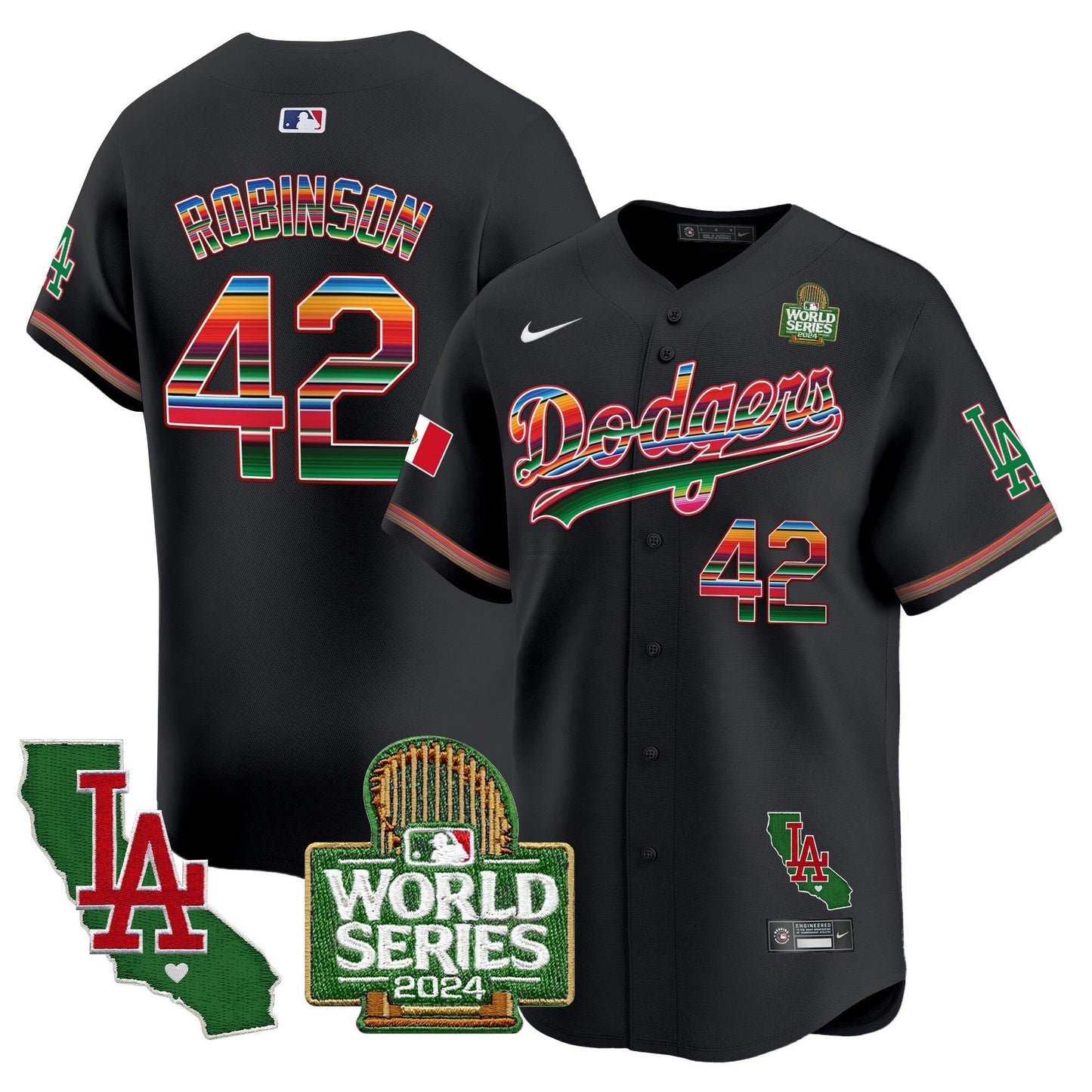 Camisa MLB Men’s Mexico 2024 World Series Vapor Premier Limited Jersey V2