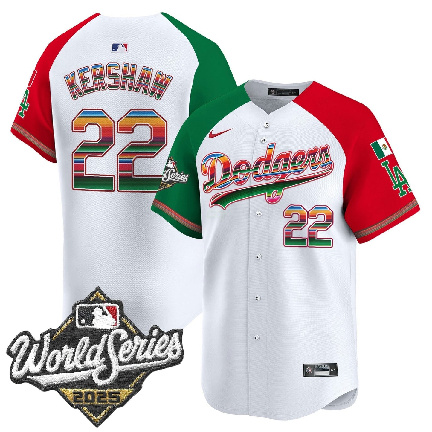 Camisa MLB Men’s Mexico 2025 World Series Vapor Premier Limited Jersey