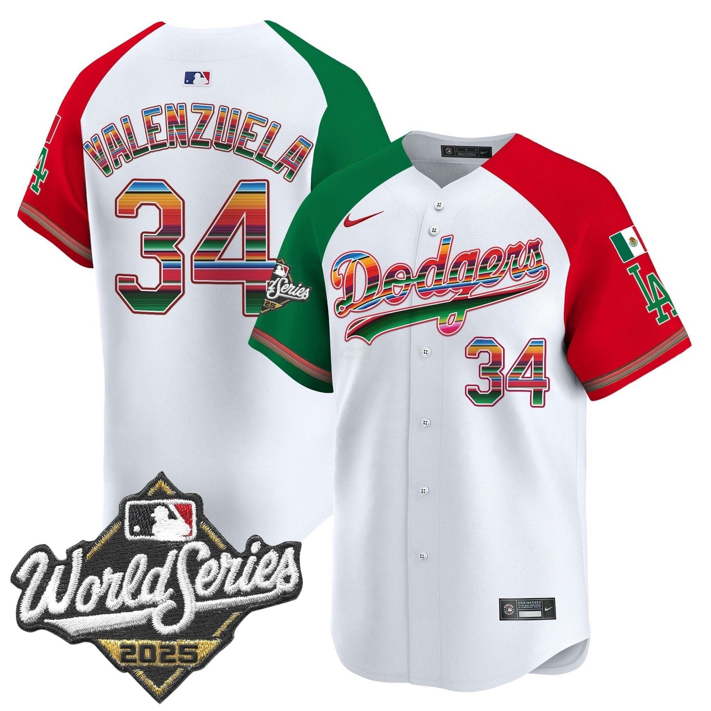 Camisa MLB Men’s Mexico 2025 World Series Vapor Premier Limited Jersey