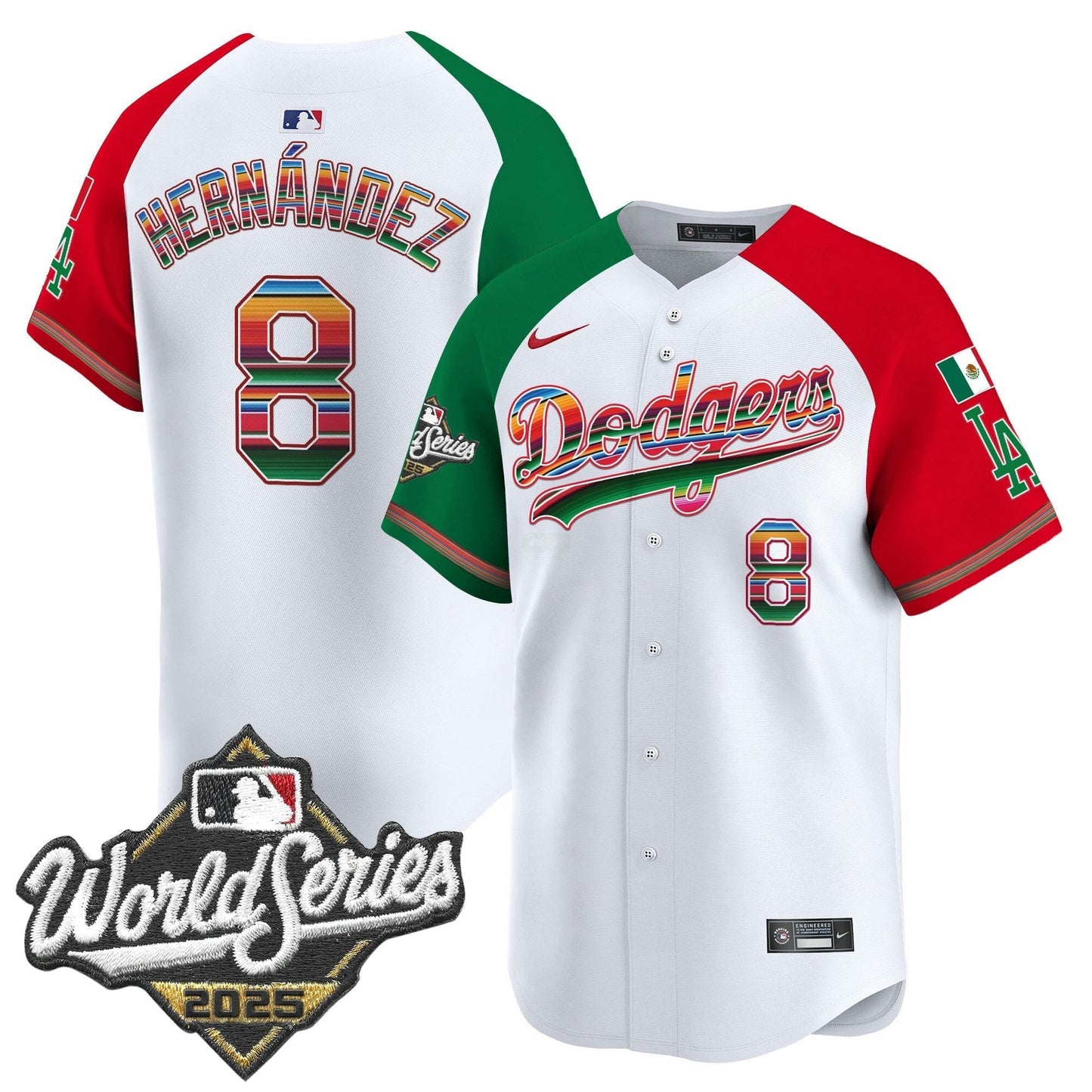Camisa MLB Men’s Mexico 2025 World Series Vapor Premier Limited Jersey