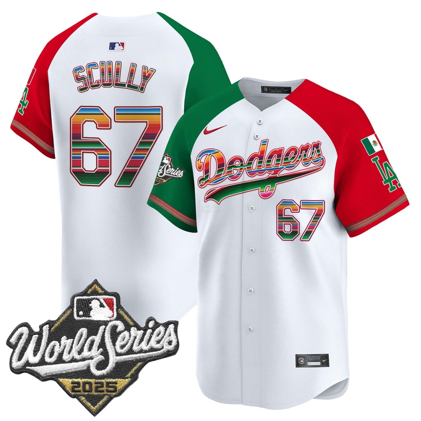 Camisa MLB Men’s Mexico 2025 World Series Vapor Premier Limited Jersey