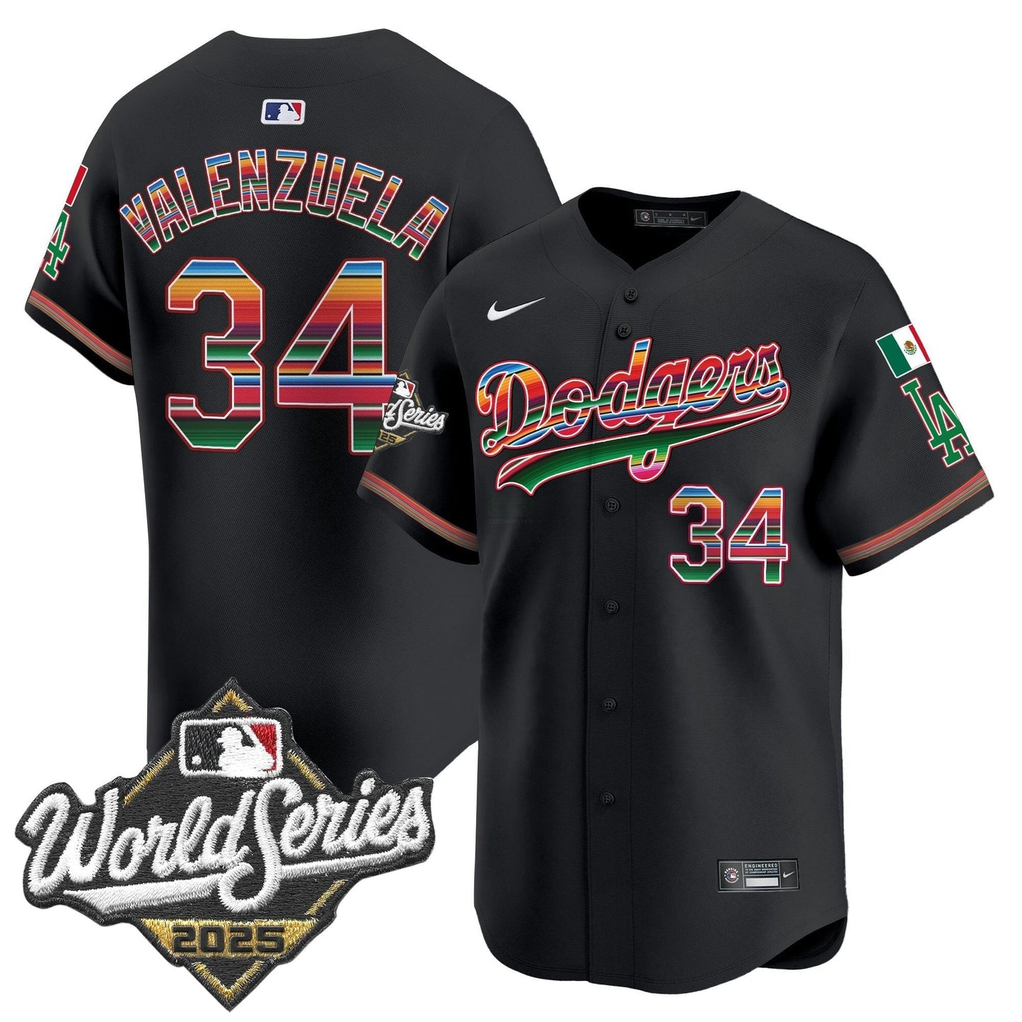 Camisa MLB Men’s Mexico 2025 World Series Vapor Premier Limited Jersey