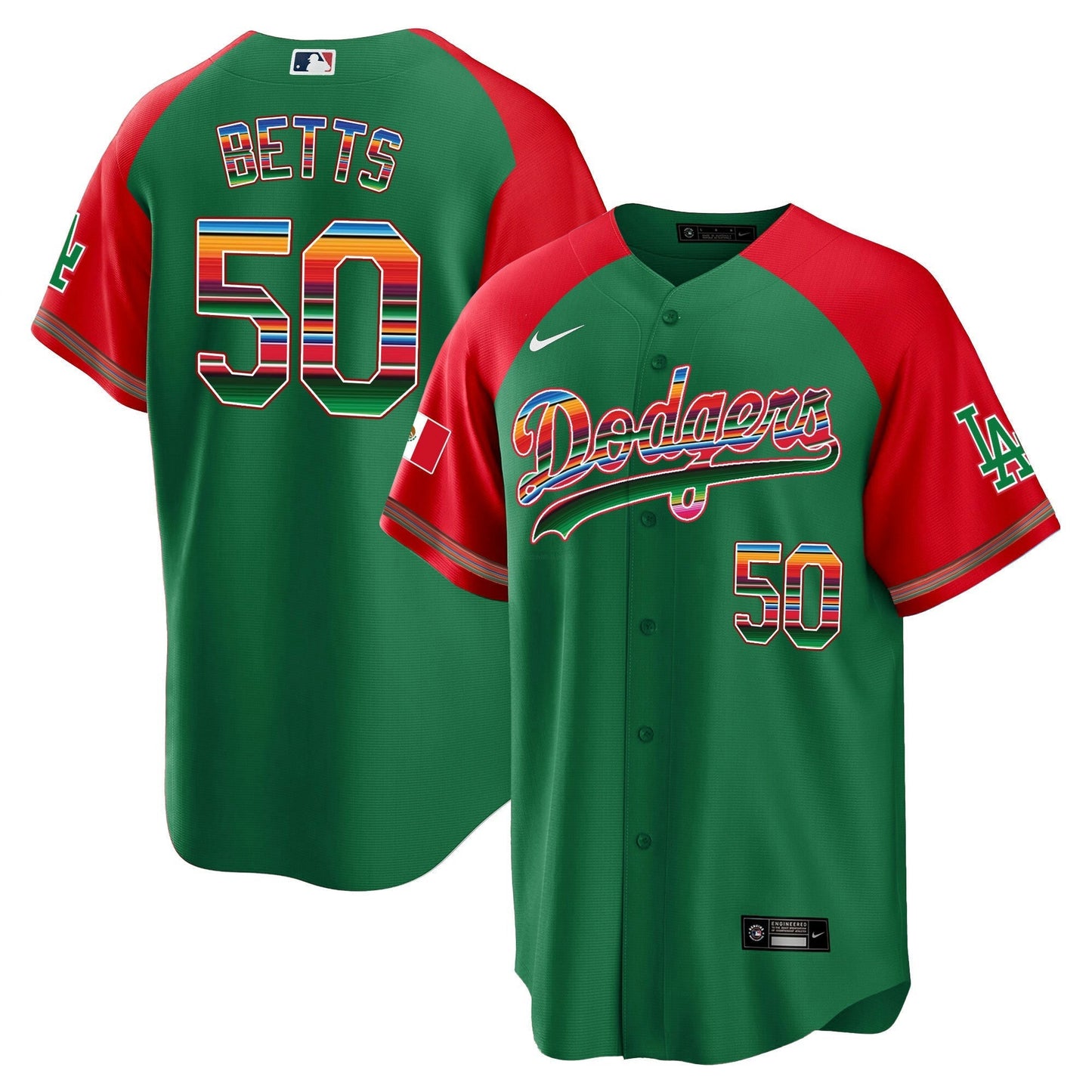 Camisa MLB Men’s Mexico Alternativa Cool Base Jersey