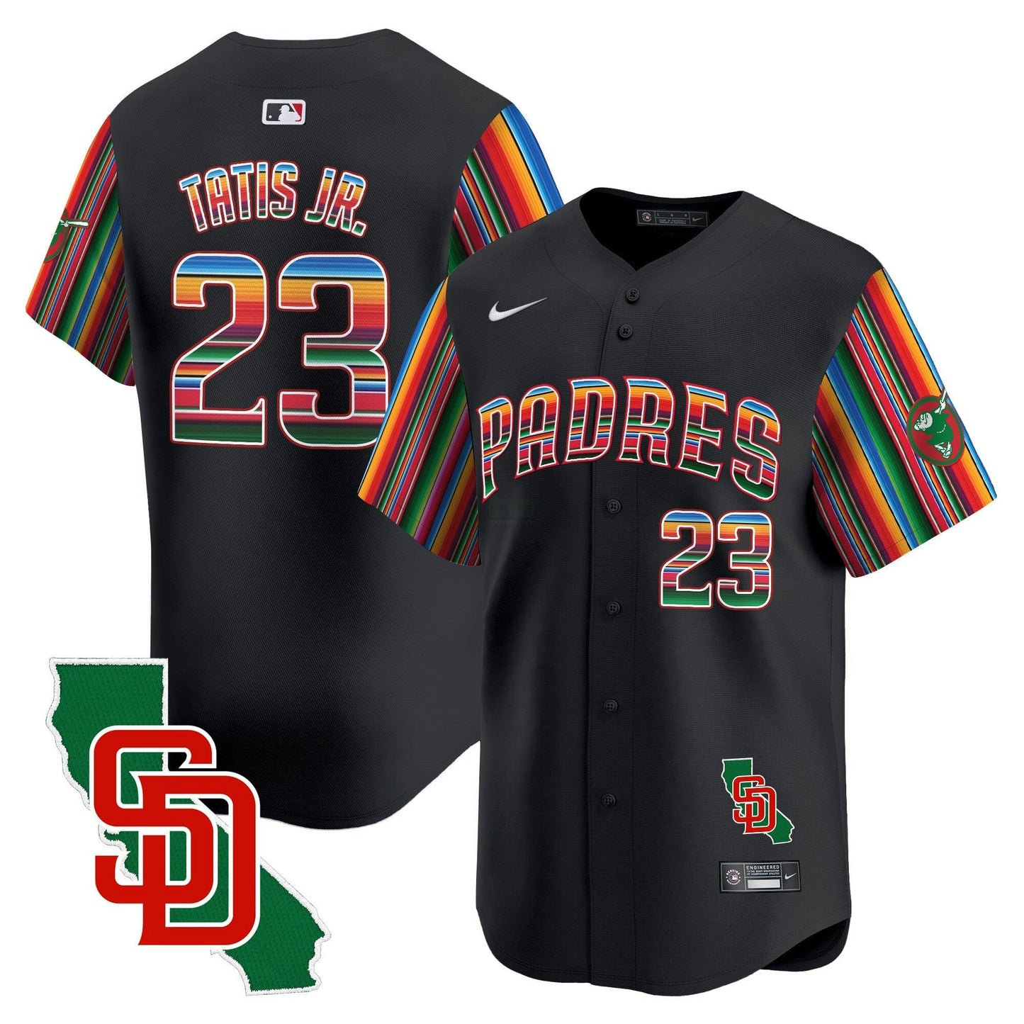 Camisa MLB Men’s Mexico California Patch Vapor Premier Limited Jersey V6