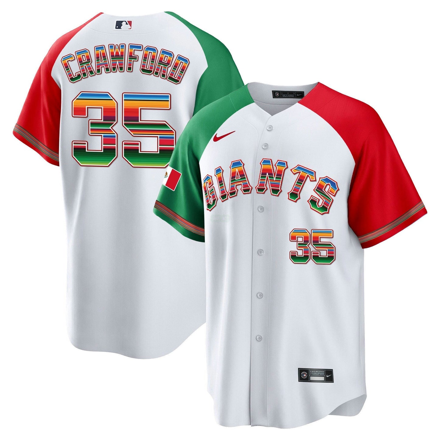 Camisa MLB Men’s Mexico Cool Base Limited Jersey