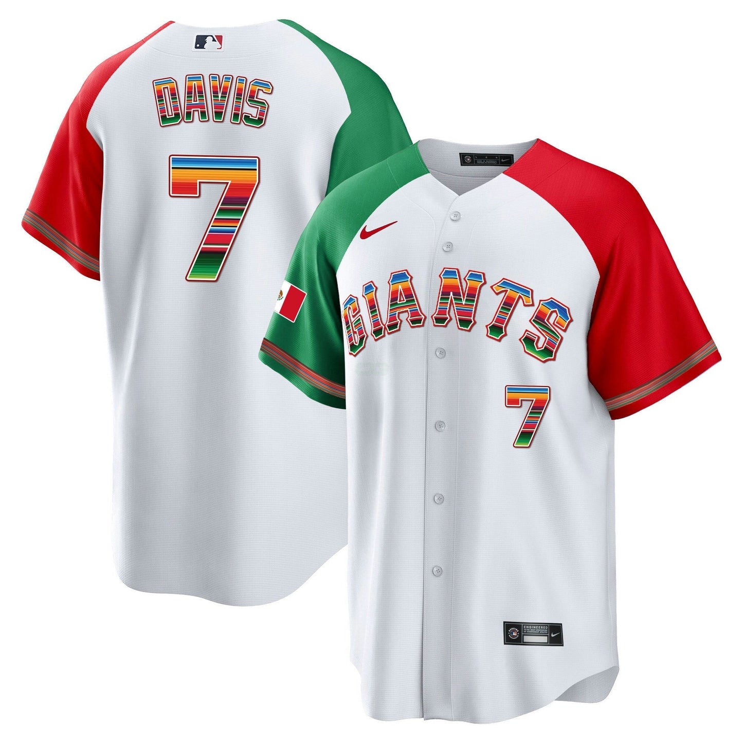 Camisa MLB Men’s Mexico Cool Base Limited Jersey