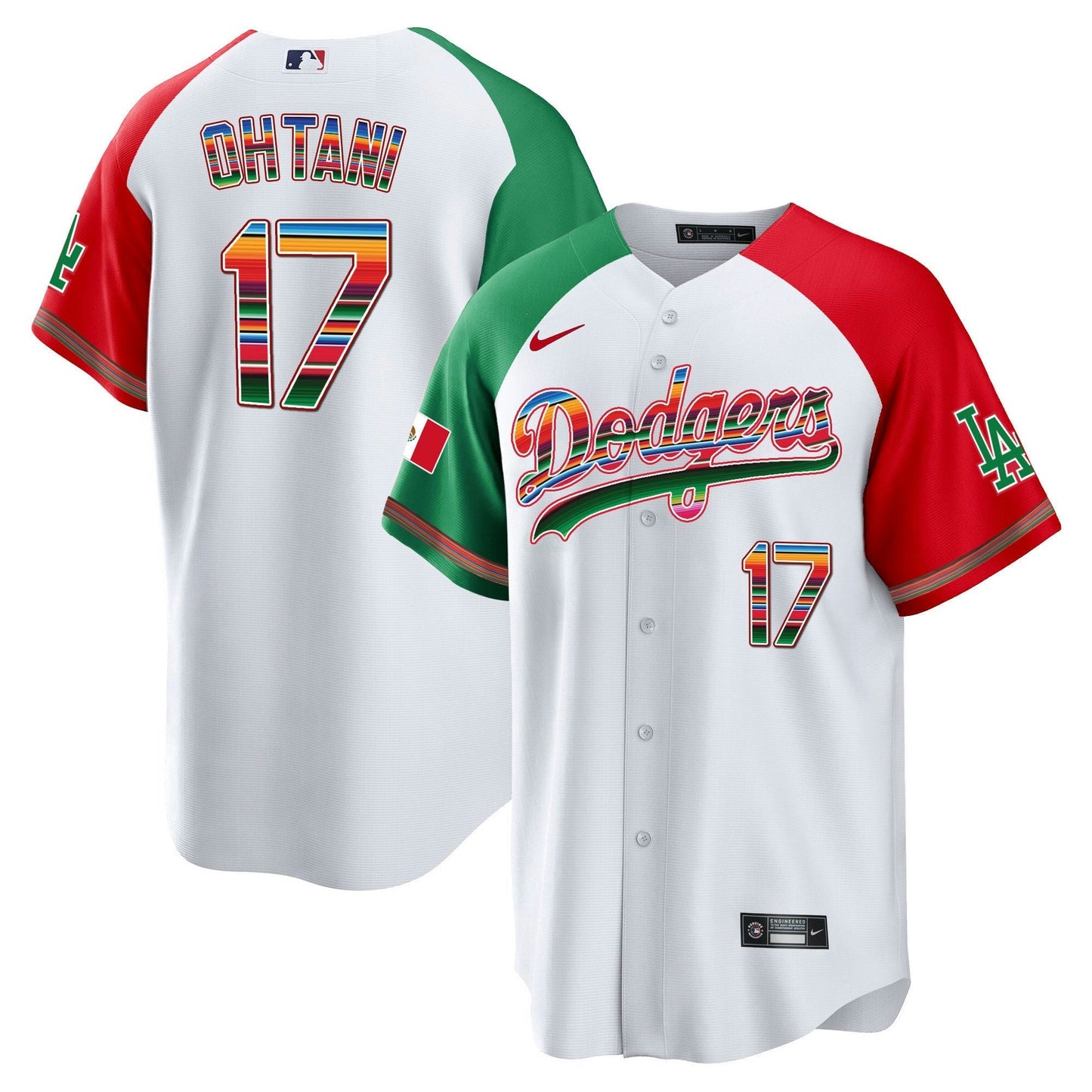 Camisa MLB Los Angeles Dodgers Men’s Mexico Cool Base Limited Jersey