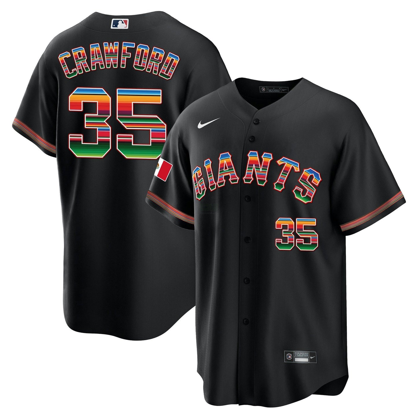 Camisa MLB Men’s Mexico Cool Base Limited Jersey