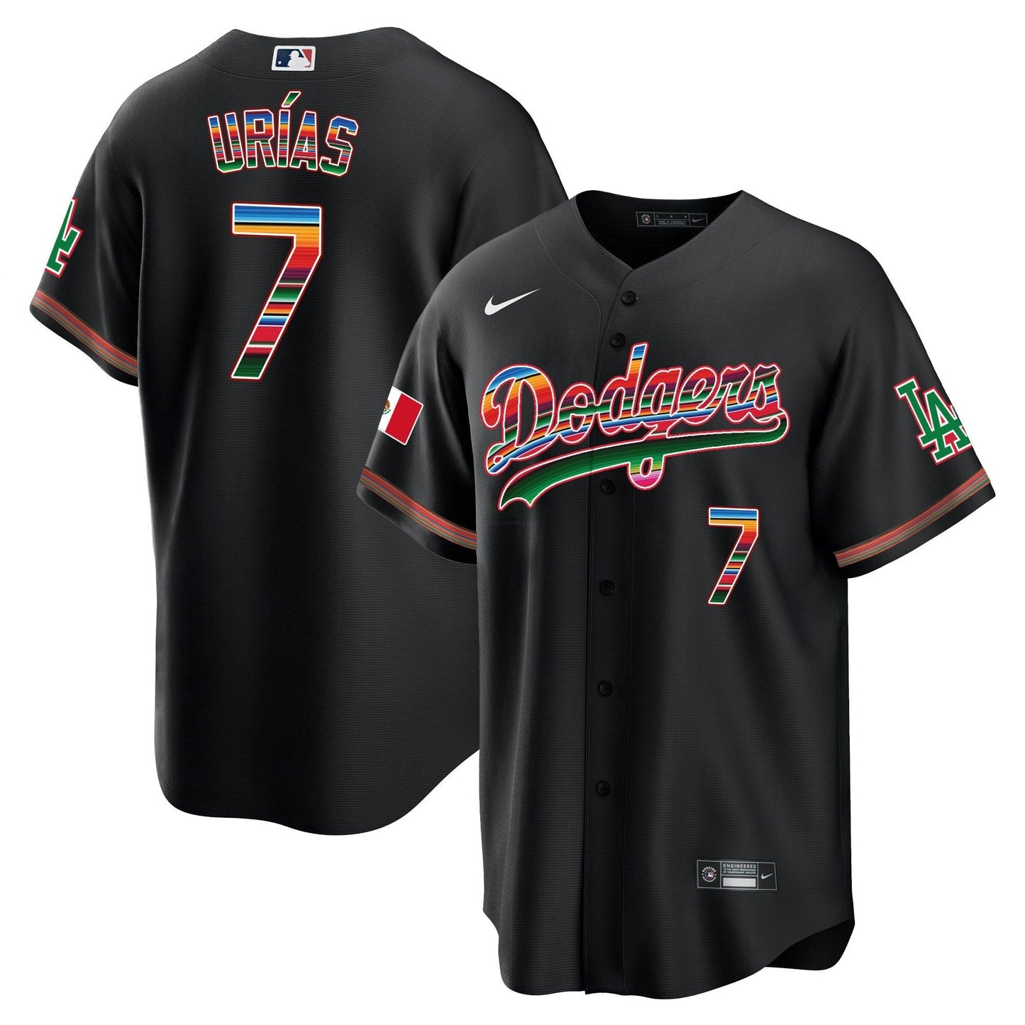 Camisa MLB Los Angeles Dodgers Men’s Mexico Cool Base Limited Jersey