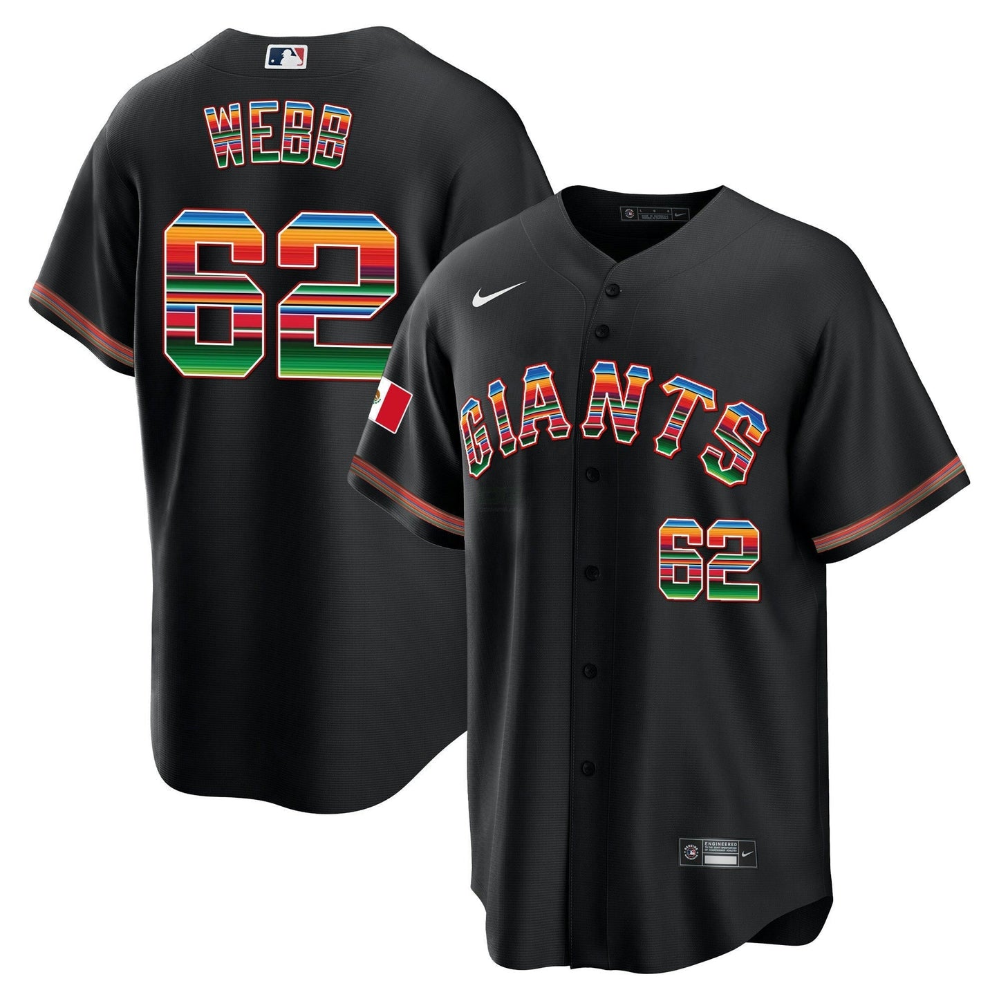 Camisa MLB Men’s Mexico Cool Base Limited Jersey