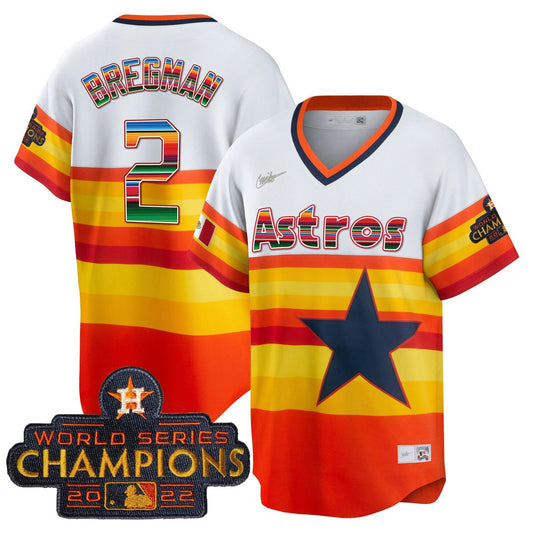 Camisa MLB Houston Astros Men’s Mexico Cool Base Limited Jersey V2