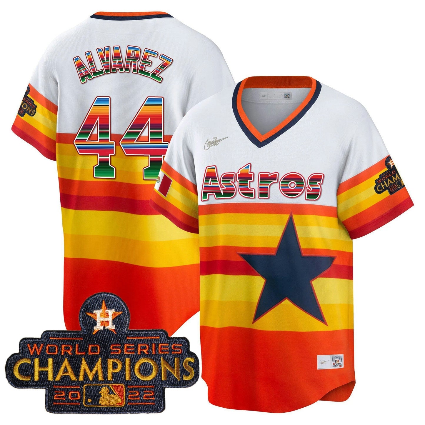 Camisa MLB Houston Astros Men’s Mexico Cool Base Limited Jersey V2