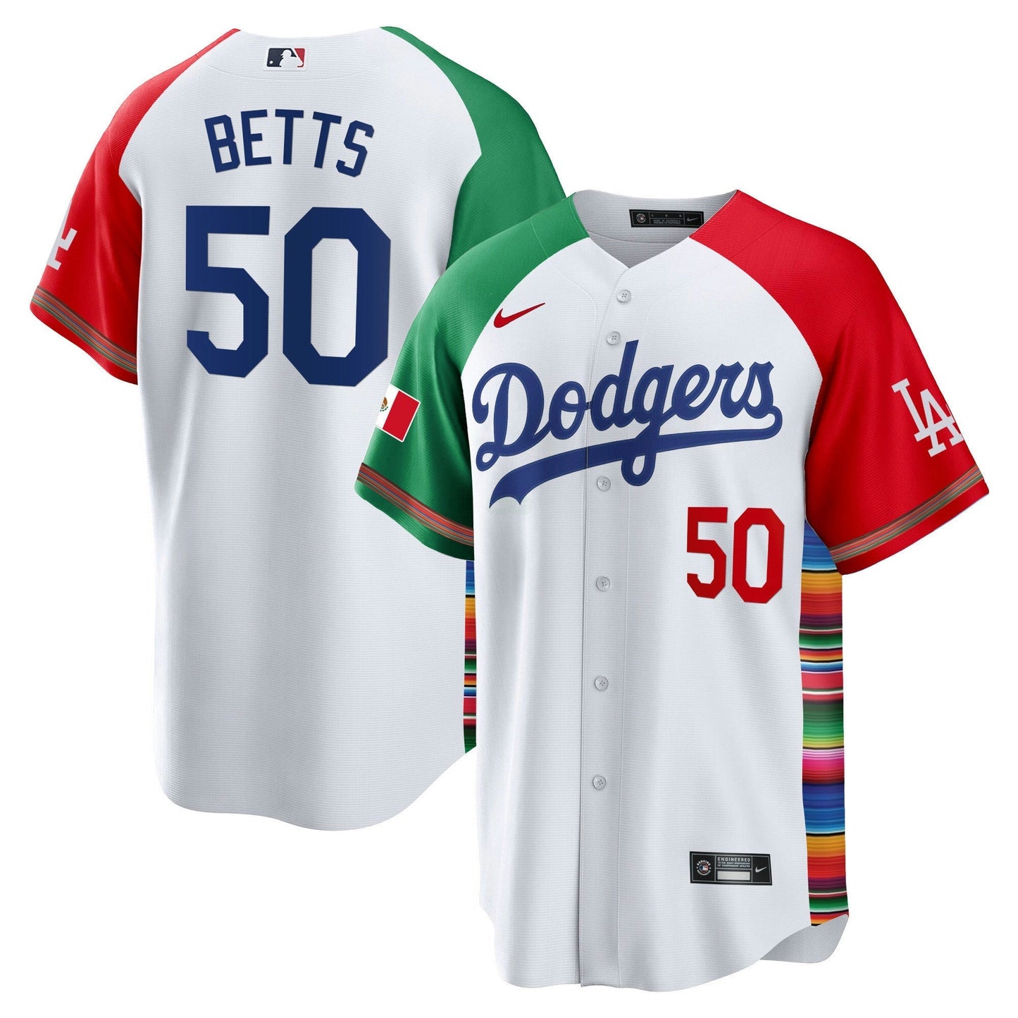 Camisa MLB Los Angeles Dodgers Men’s Mexico Cool Base Limited Jersey V2