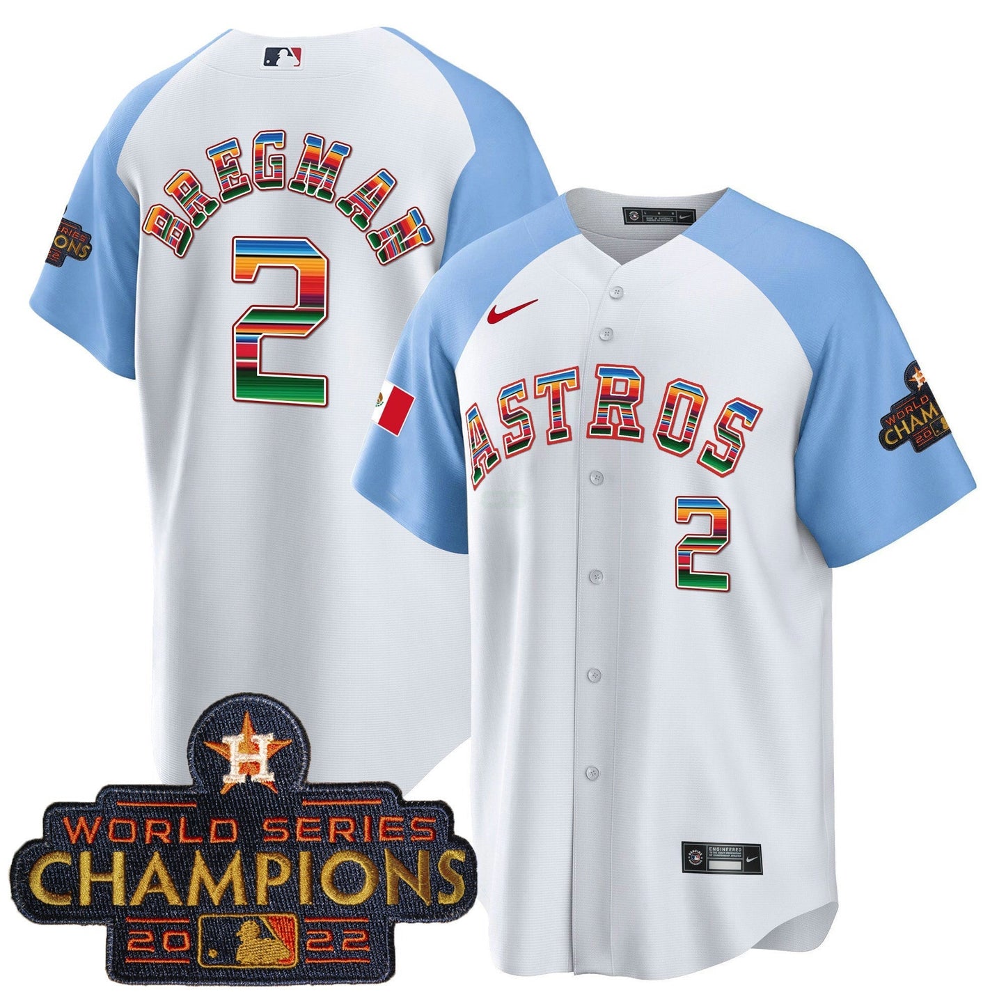 Camisa MLB Houston Astros Men’s Mexico Cool Base Limited Jersey V2