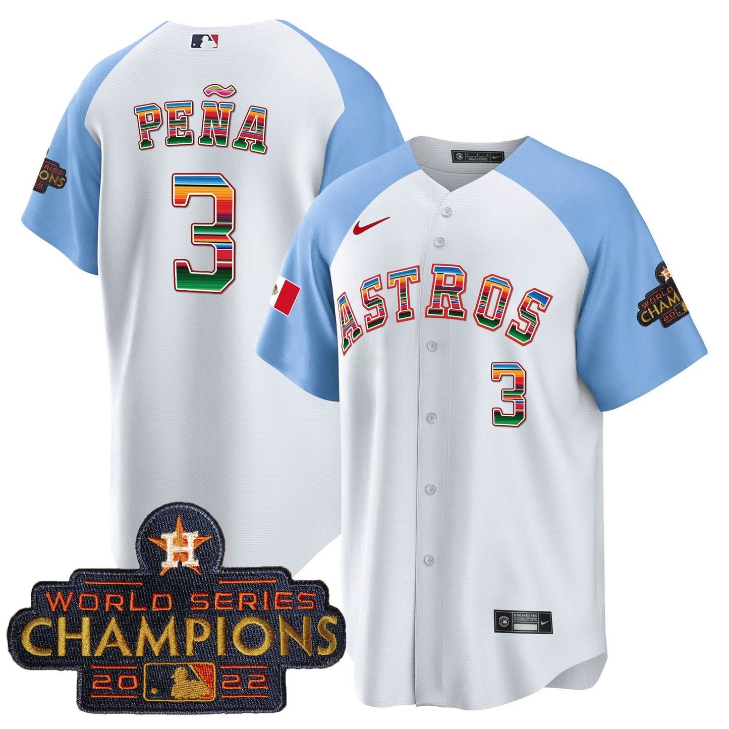 Camisa MLB Houston Astros Men’s Mexico Cool Base Limited Jersey V2