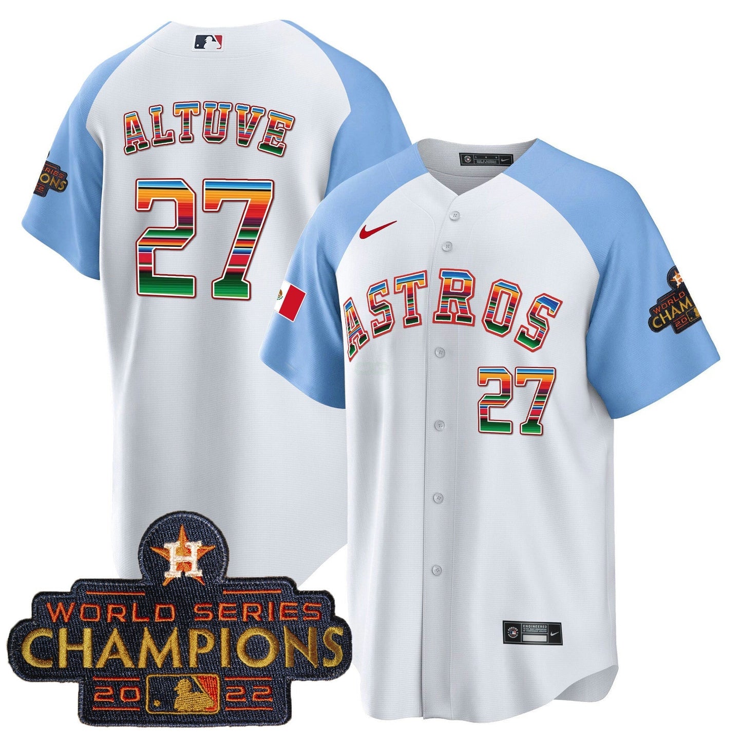 Camisa MLB Houston Astros Men’s Mexico Cool Base Limited Jersey V2