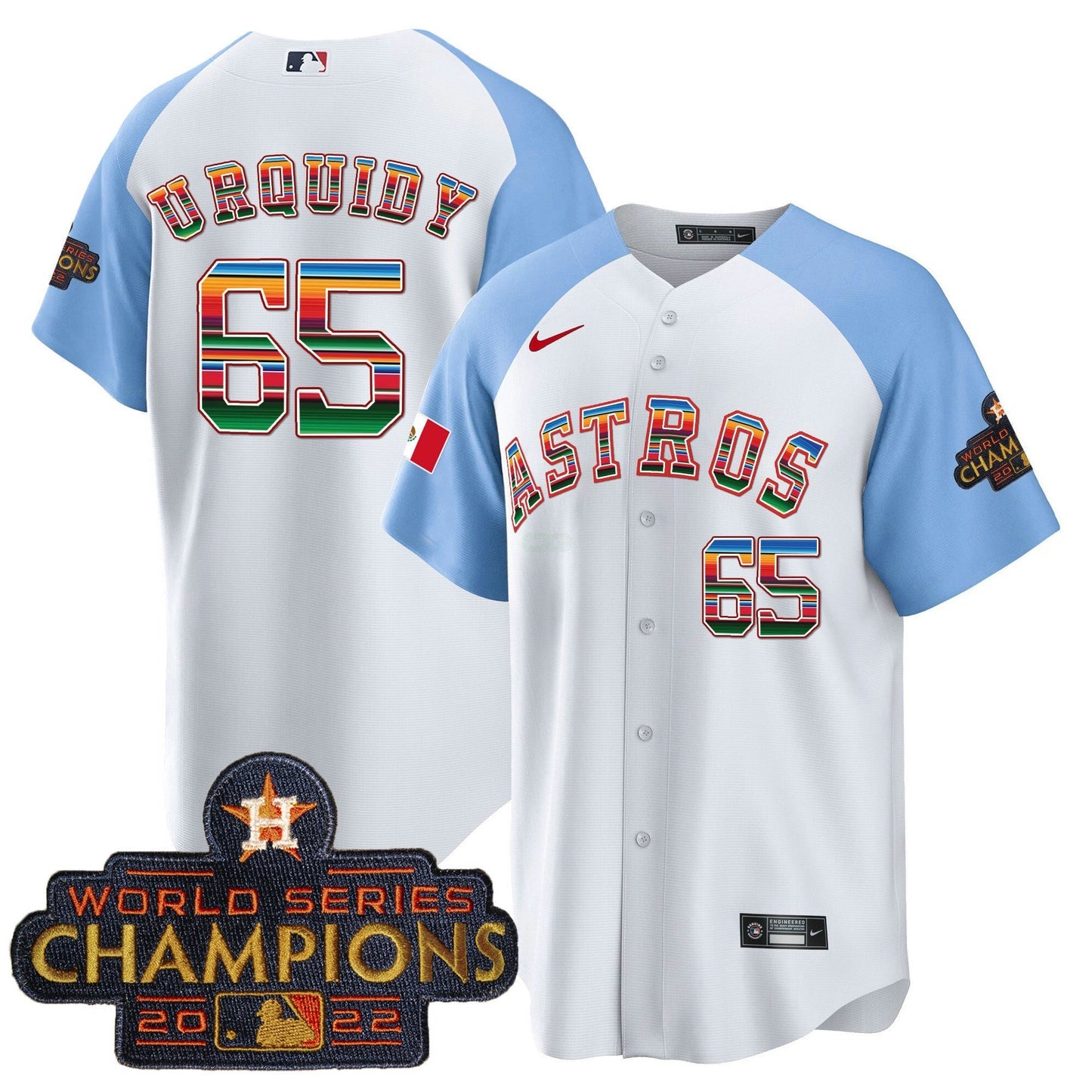 Camisa MLB Houston Astros Men’s Mexico Cool Base Limited Jersey V2