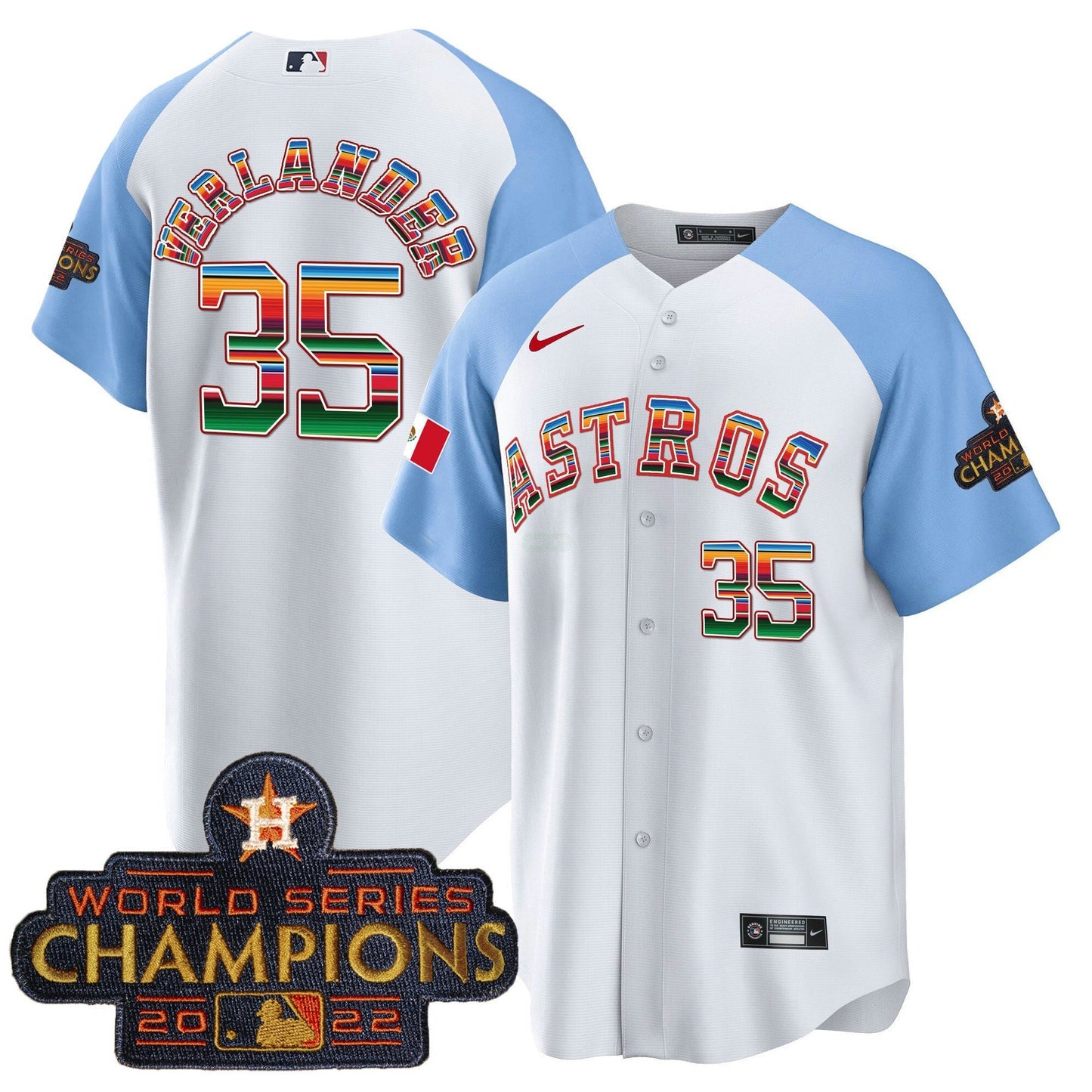Camisa MLB Houston Astros Men’s Mexico Cool Base Limited Jersey V2