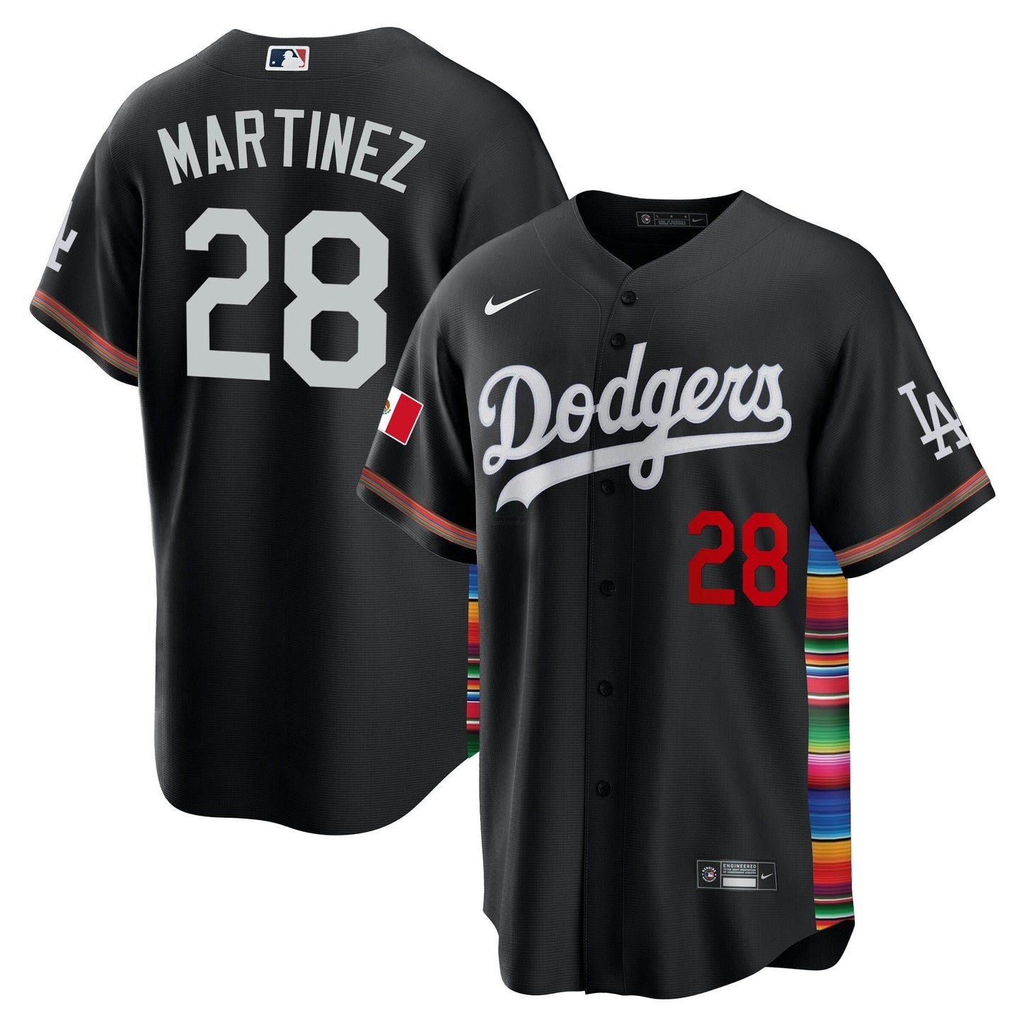 Camisa MLB Los Angeles Dodgers Men’s Mexico Cool Base Limited Jersey V2