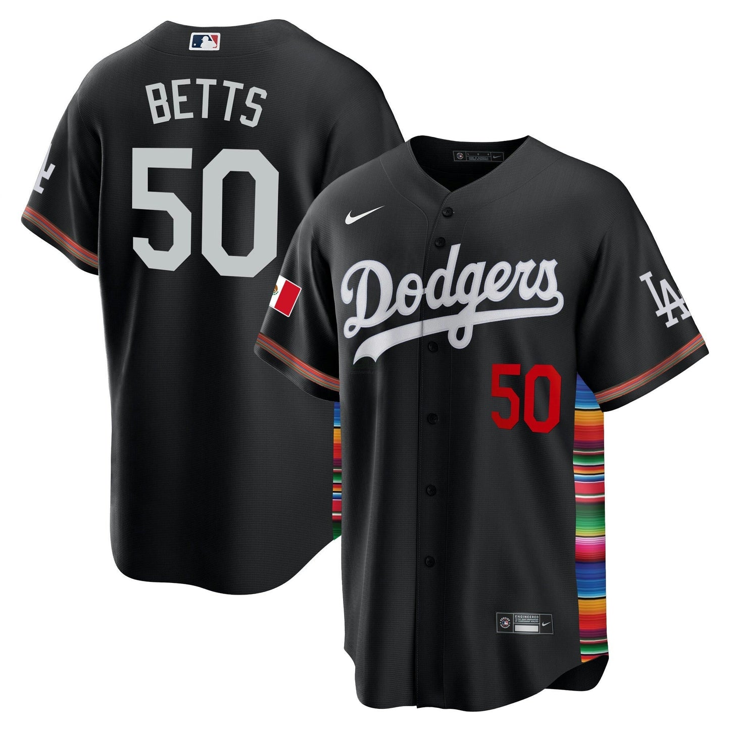 Camisa MLB Los Angeles Dodgers Men’s Mexico Cool Base Limited Jersey V2