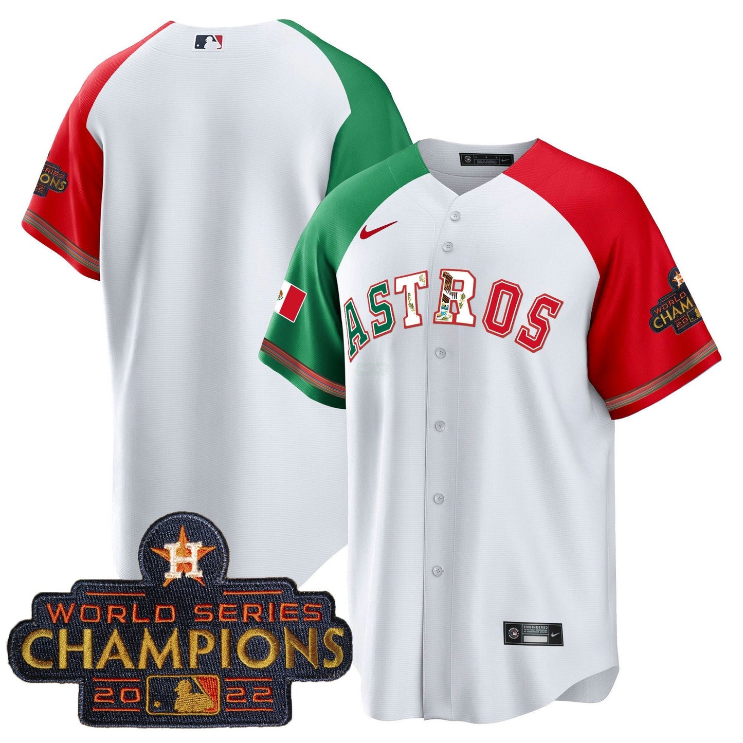 Camisa MLB Houston Astros Men’s Mexico Cool Base Limited Jersey V3