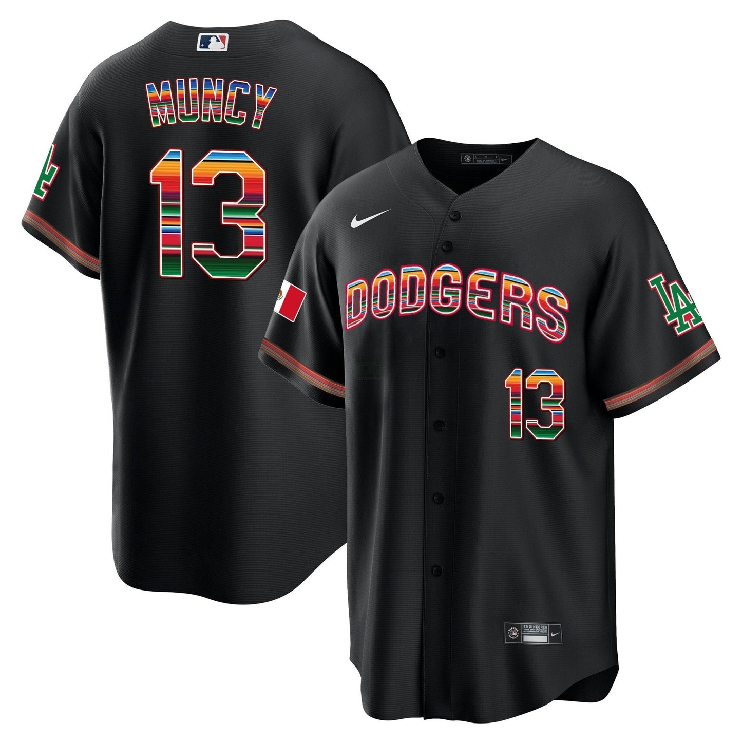 Camisa MLB Los Angeles Dodgers Men’s Mexico Cool Base Limited Jersey V3