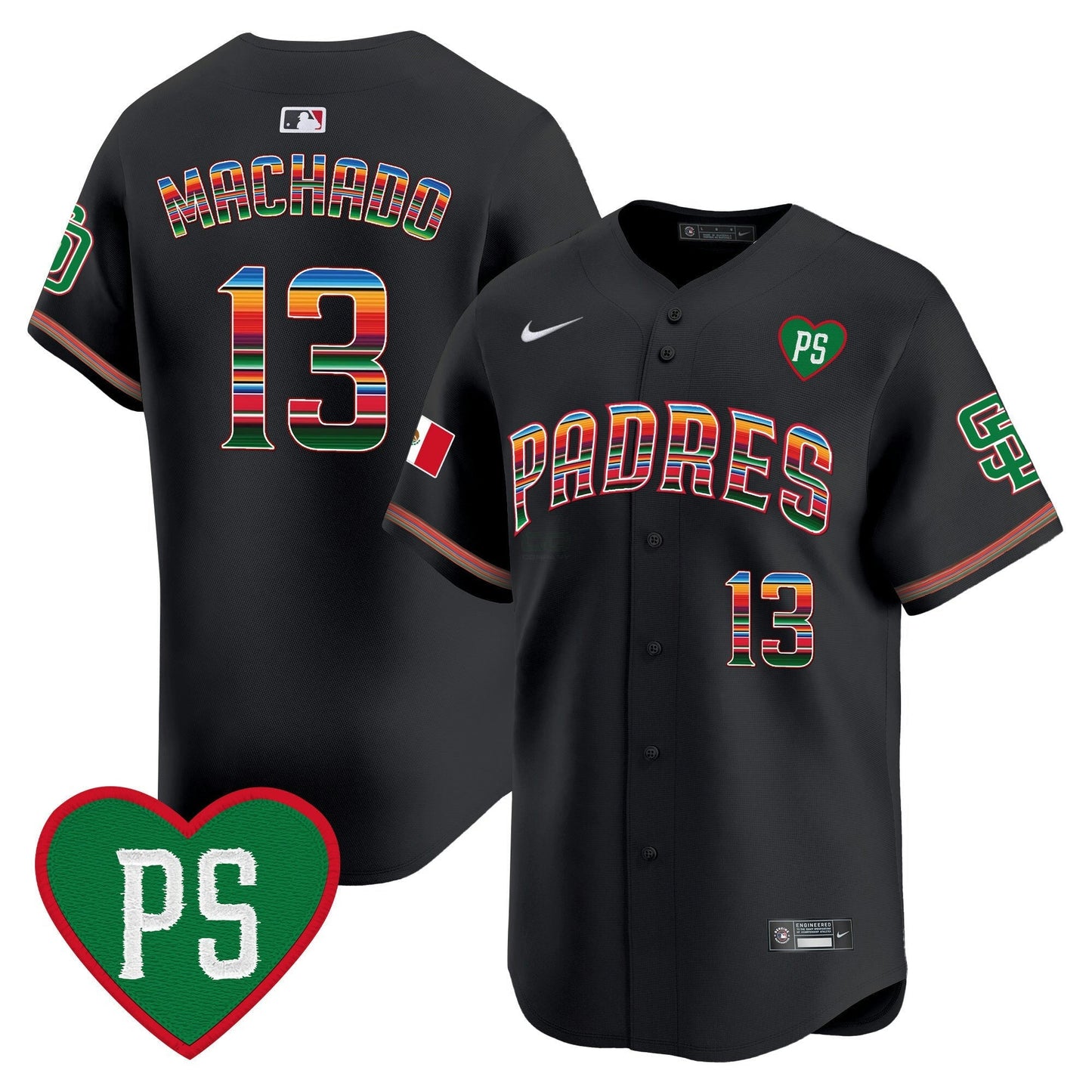 Camisa MLB Men’s Mexico “For Peter” Patch Vapor Premier Limited Jersey