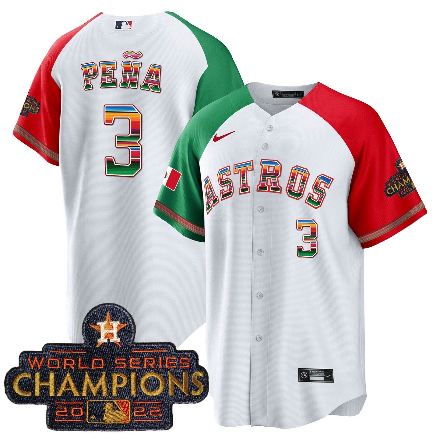 Camisa MLB Men’s Mexico Hispanic Heritage Jersey