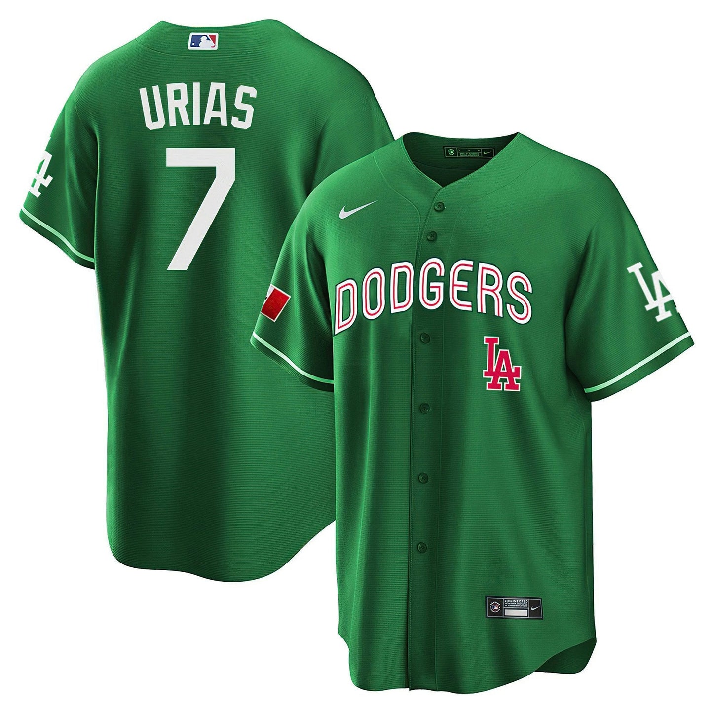 Camisa MLB Men’s Mexico World Series Patch Jersey