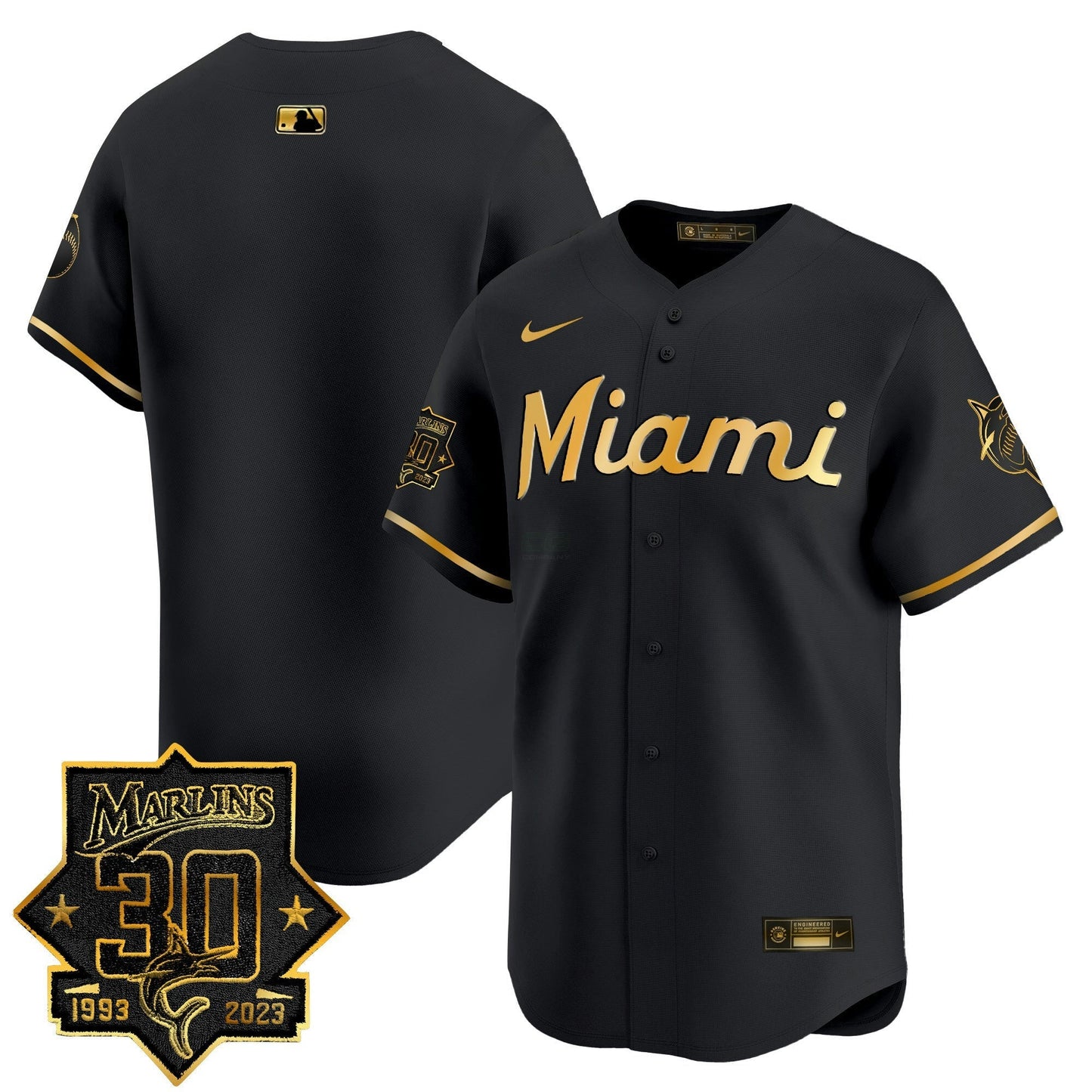 Camisa MLB Men’s Miami 30 Seasons Anniversary Patch Vapor Premier Limited Jersey