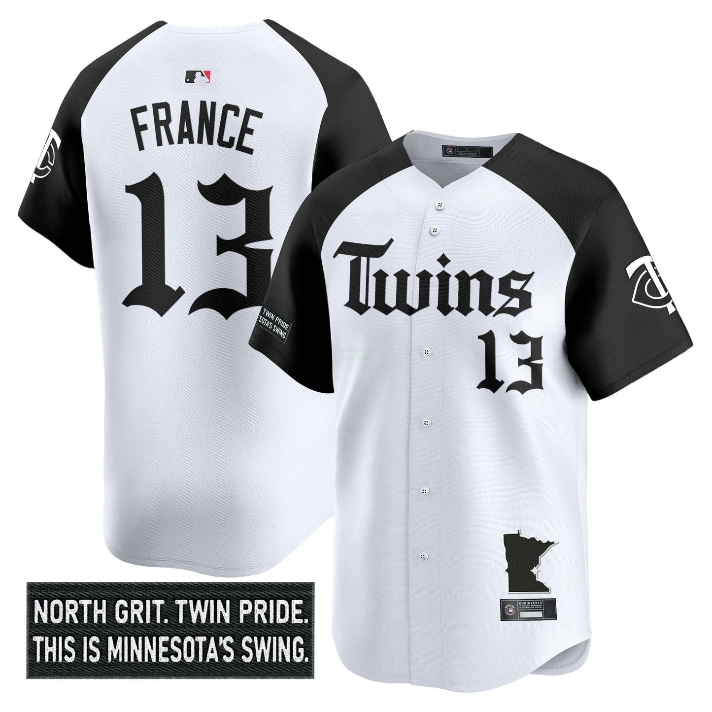 Camisa MLB Men’s Minnesota ‘Gothic North Edition’ Vapor Premier Limited Jersey V2