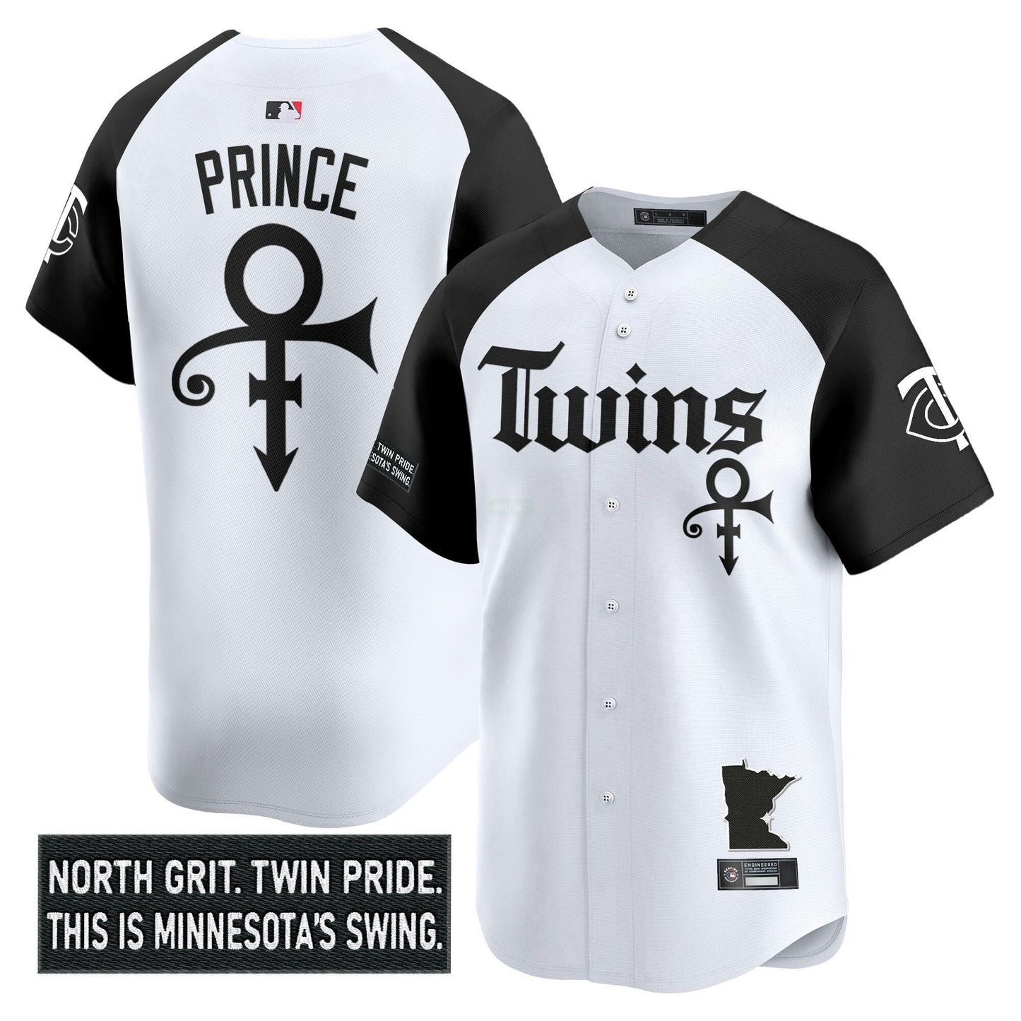 Camisa MLB Men’s Minnesota ‘Gothic North Edition’ Vapor Premier Limited Jersey V2