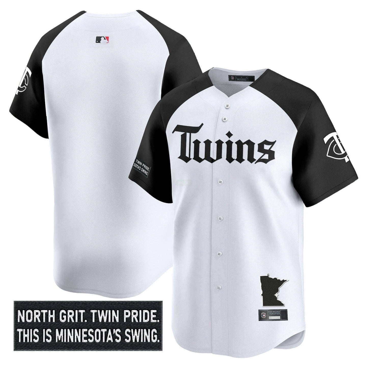 Camisa MLB Men’s Minnesota ‘Gothic North Edition’ Vapor Premier Limited Jersey V2