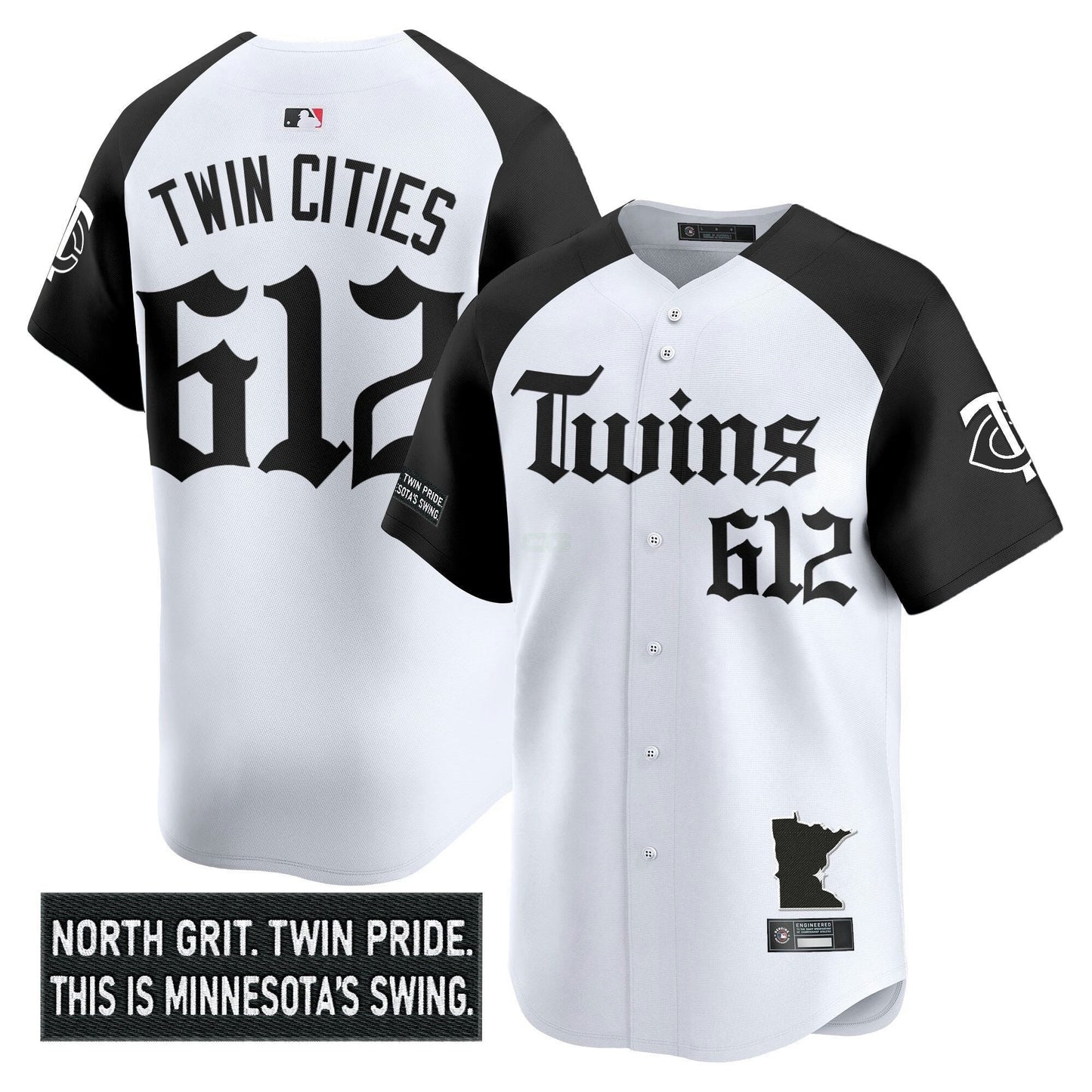 Camisa MLB Men’s Minnesota ‘Gothic North Edition’ Vapor Premier Limited Jersey V2