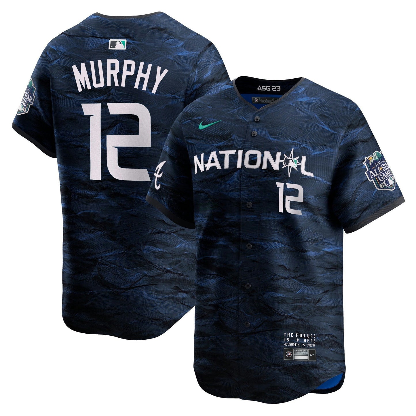 Camisa MLB Los Angeles Dodgers Men’s National League 2023 All-Star Game Azul Royal Jersey