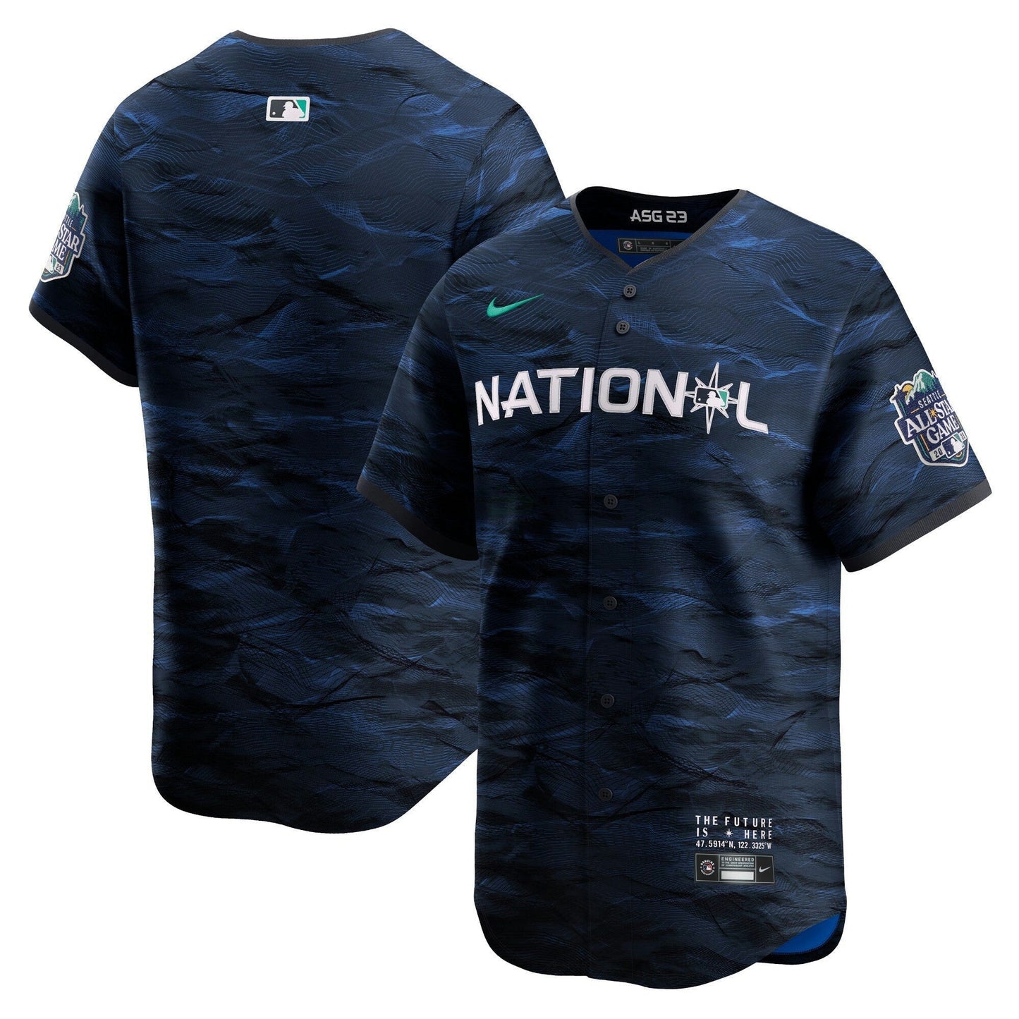 Camisa MLB Los Angeles Dodgers Men’s National League 2023 All-Star Game Azul Royal Jersey