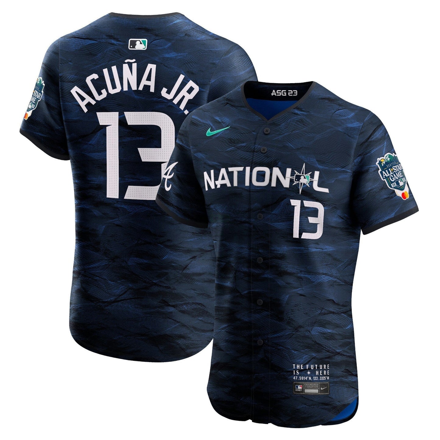 Camisa MLB Los Angeles Dodgers Men’s National League 2023 All-Star Game Azul Royal Jersey
