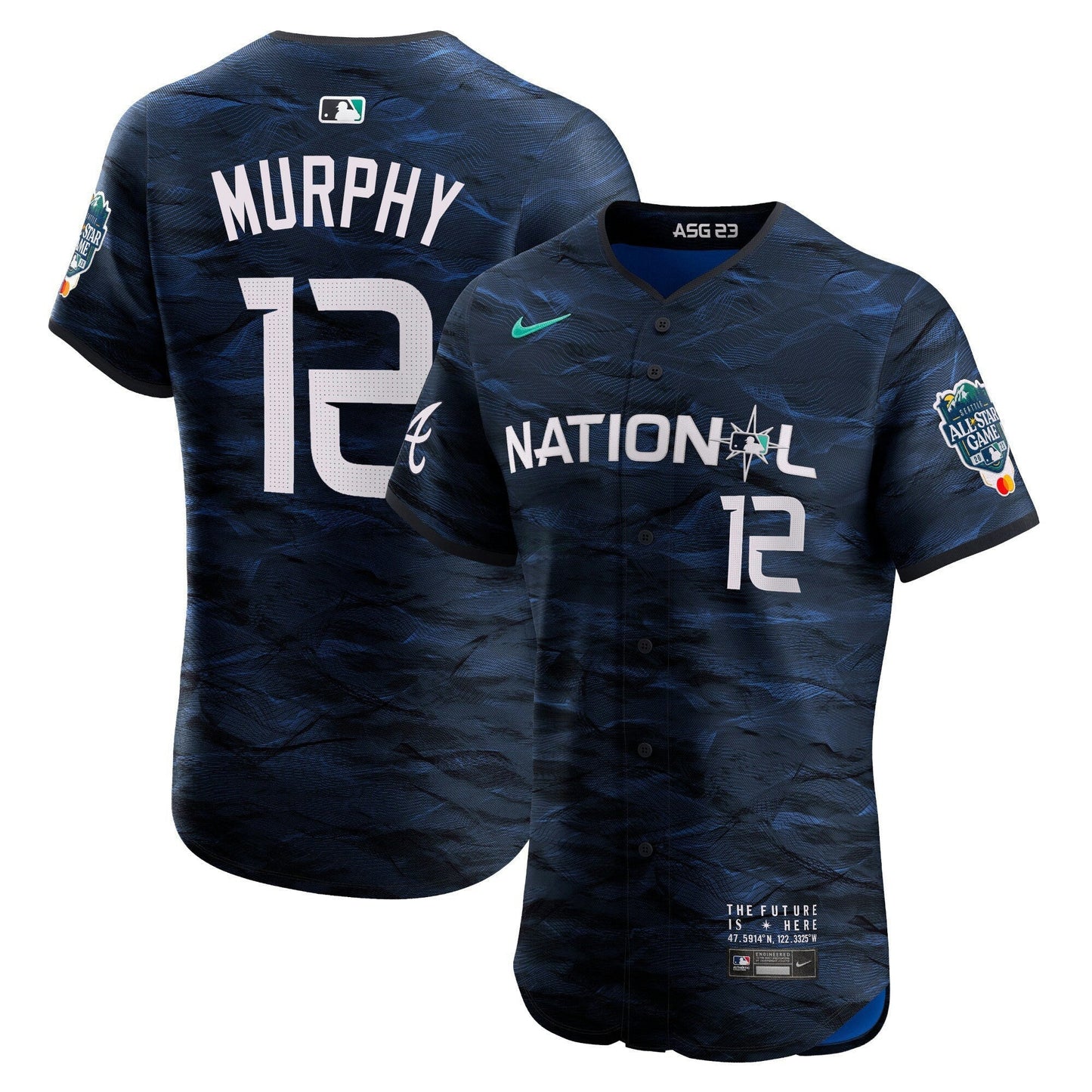 Camisa MLB Los Angeles Dodgers Men’s National League 2023 All-Star Game Azul Royal Jersey