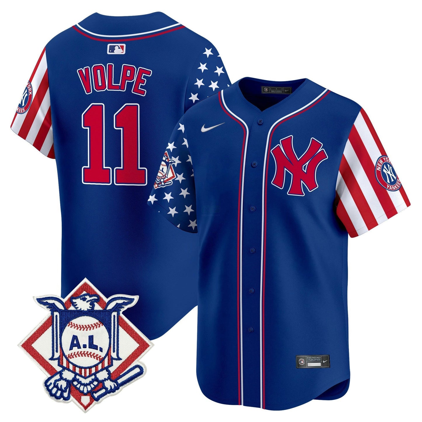 Camisa MLB Men’s New York 2024 Fourth of July Vapor Premier Limited Jersey