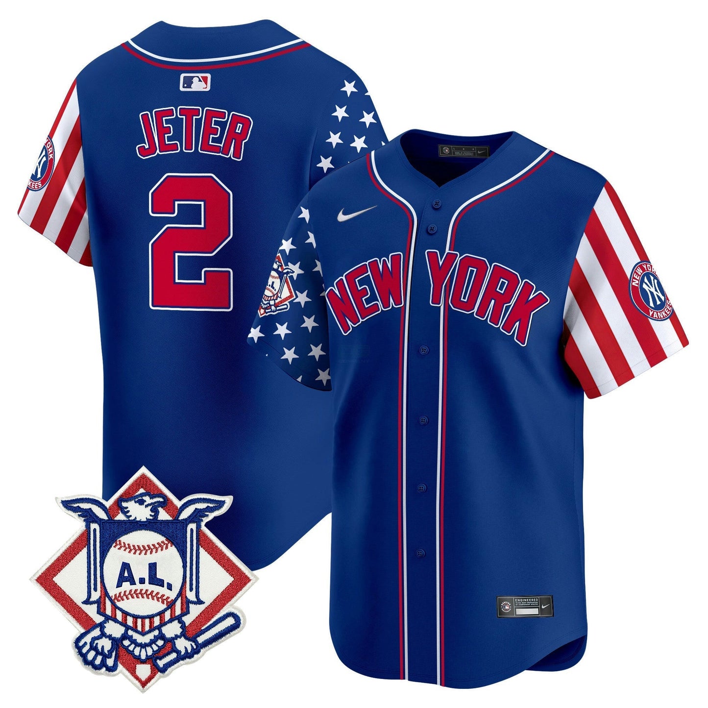 Camisa MLB Men’s New York 2024 Fourth of July Vapor Premier Limited Jersey V2